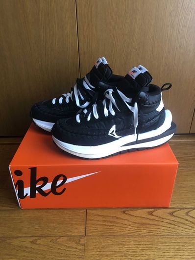 Jean-Paul Gaultier × sacai × Nike Vapor Waffle "Black/Black-White"