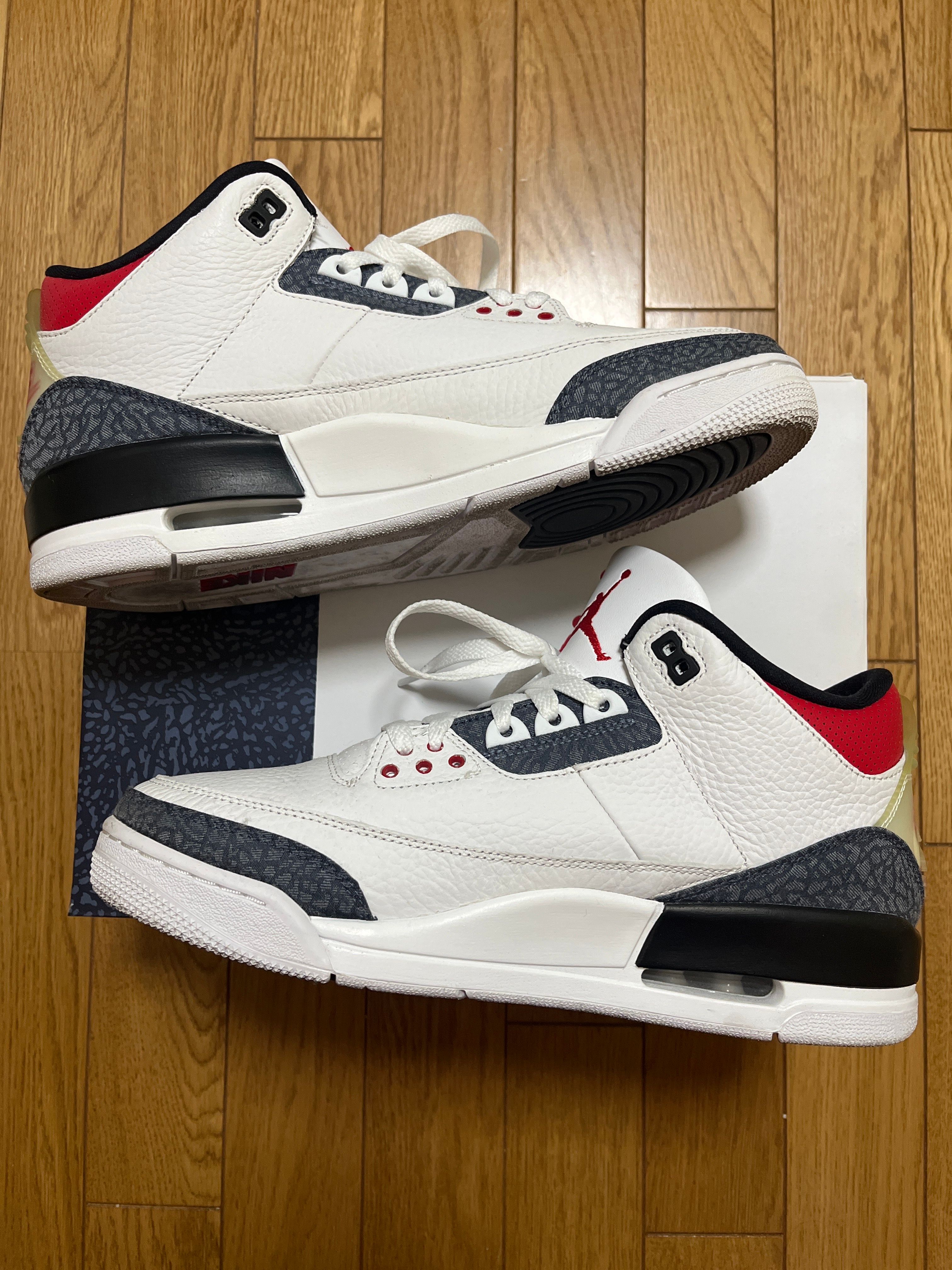 Nike Air Jordan 3 Retro SE-T CO JP "Fire Red Denim"