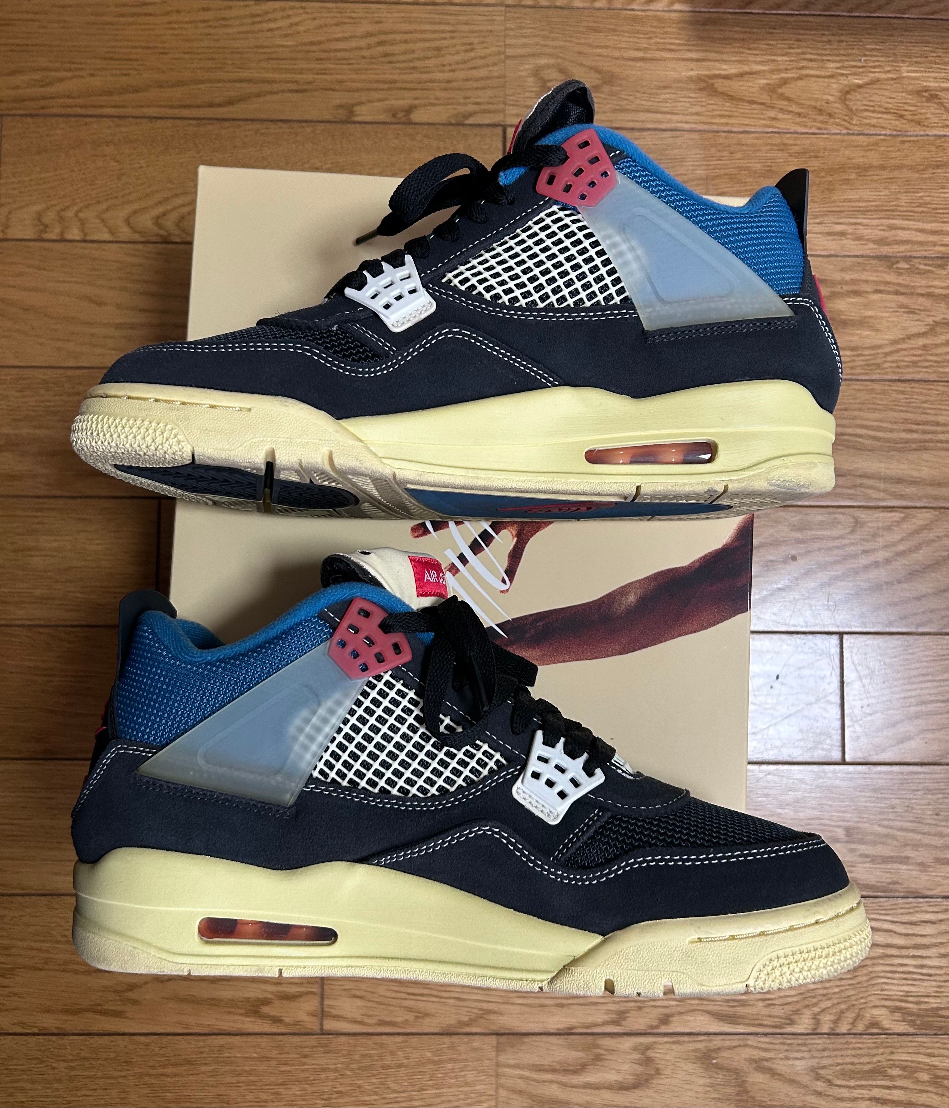 UNION × NIKE AIR JORDAN 4 "OFF NOIR"