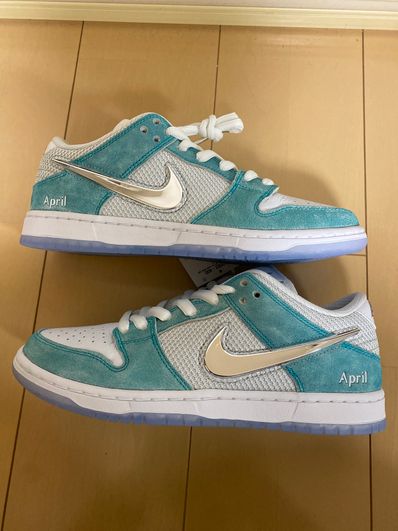 APRIL SKATEBOARDS × Nike SB Dunk Low Pro QS "White and Multi-Color"