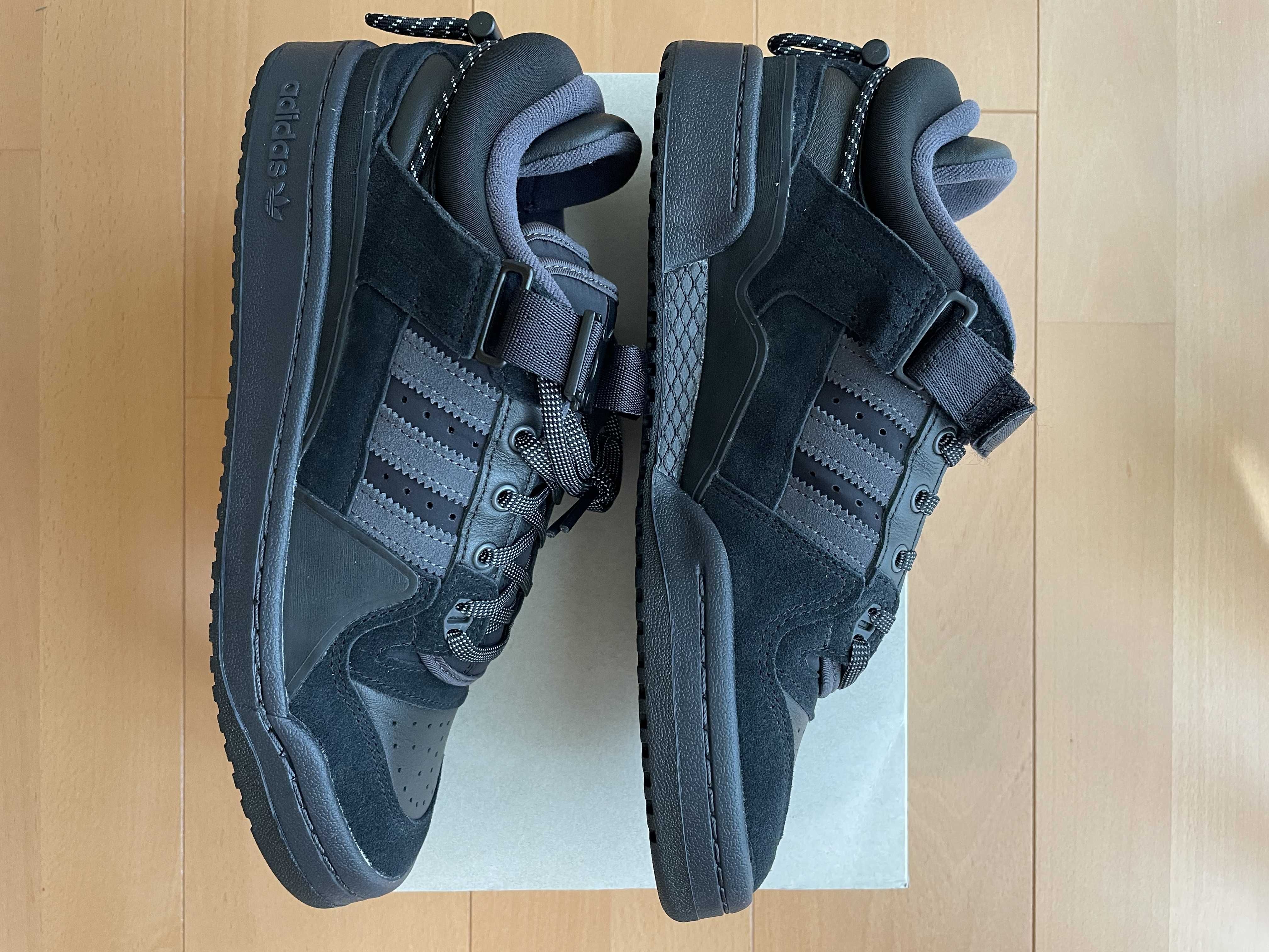Bad Bunny × adidas Forum 84 Low "Core Black"