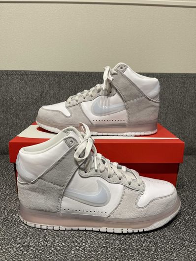 SLAM JAM x NIKE DUNK HIGH "WHITE/CLEAR PURE PLATINUM"