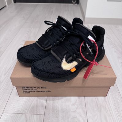 Nike air max off 2025 white presto