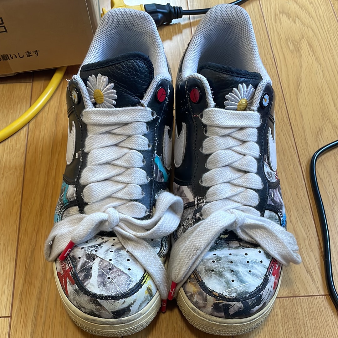 PEACEMINUSONE × Nike Air Force 1 Low Para Noise "Black" / G-DRAGON