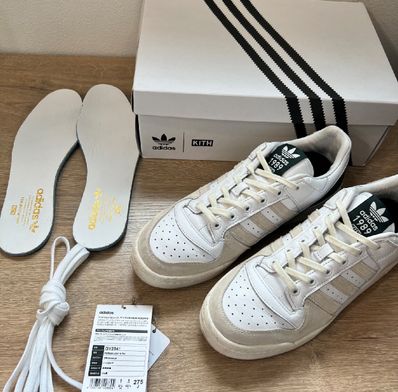 KITH × adidas Forum Low "White/Black"