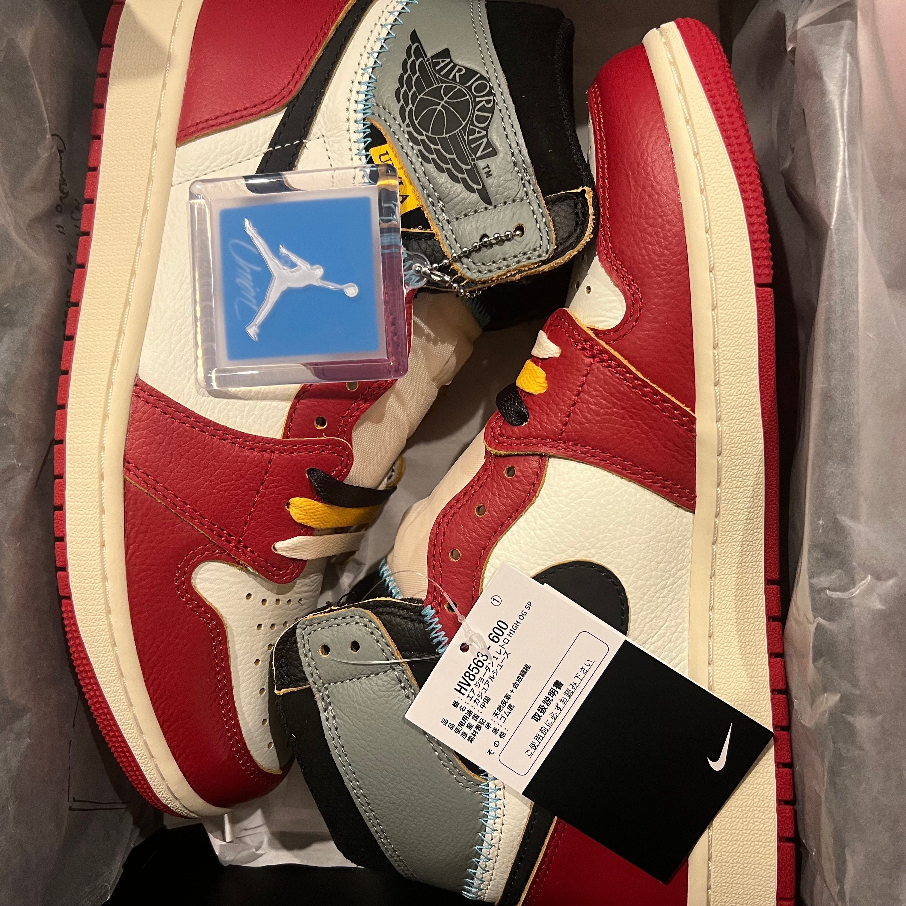 UNION × Nike Air Jordan 1 Retro High OG "Chicago/Shadow"