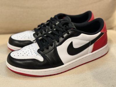 Nike Air Jordan 1 Retro Low OG "Black Toe"