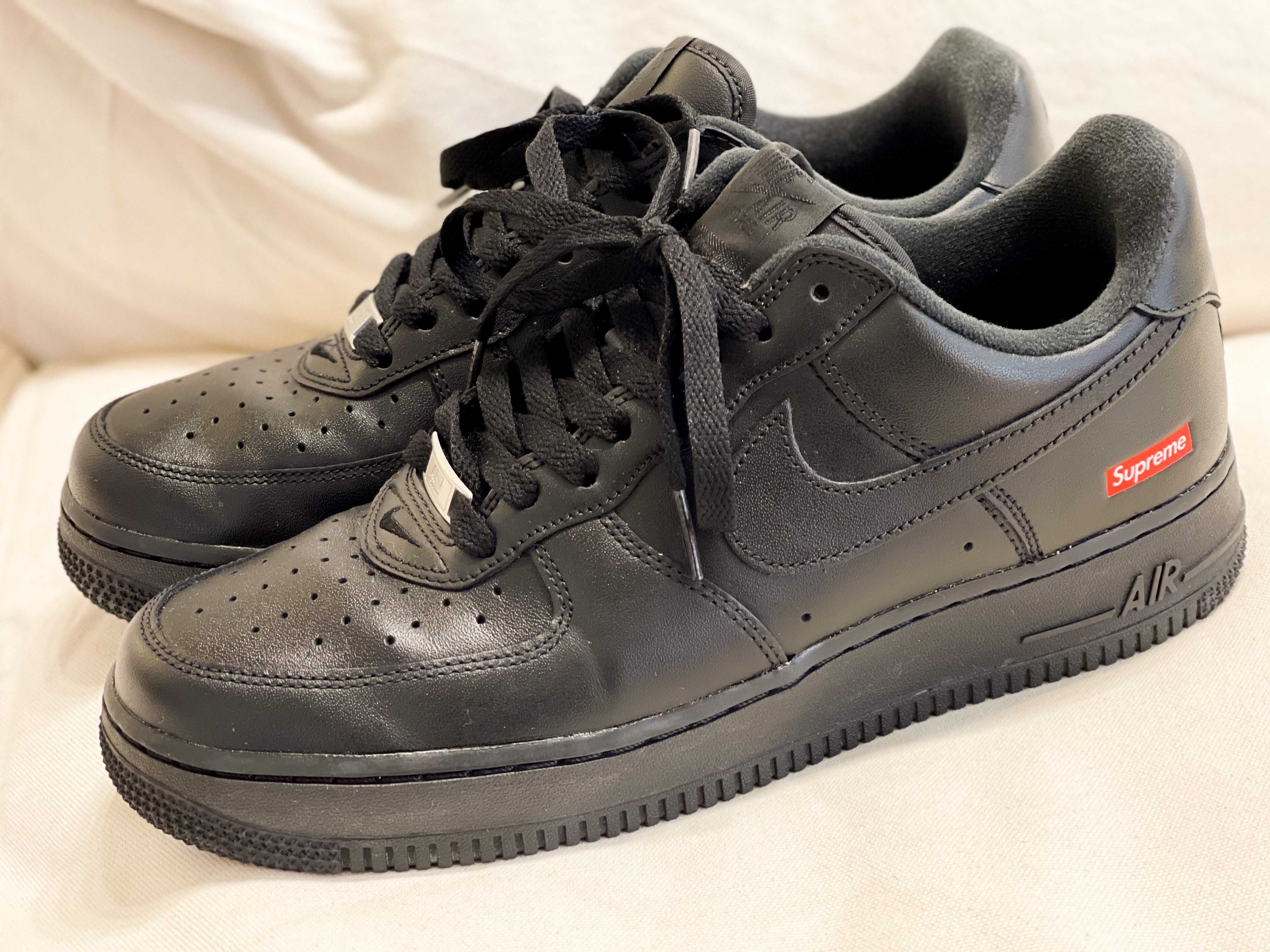 Supreme × Nike Air Force 1 Low "Black"
