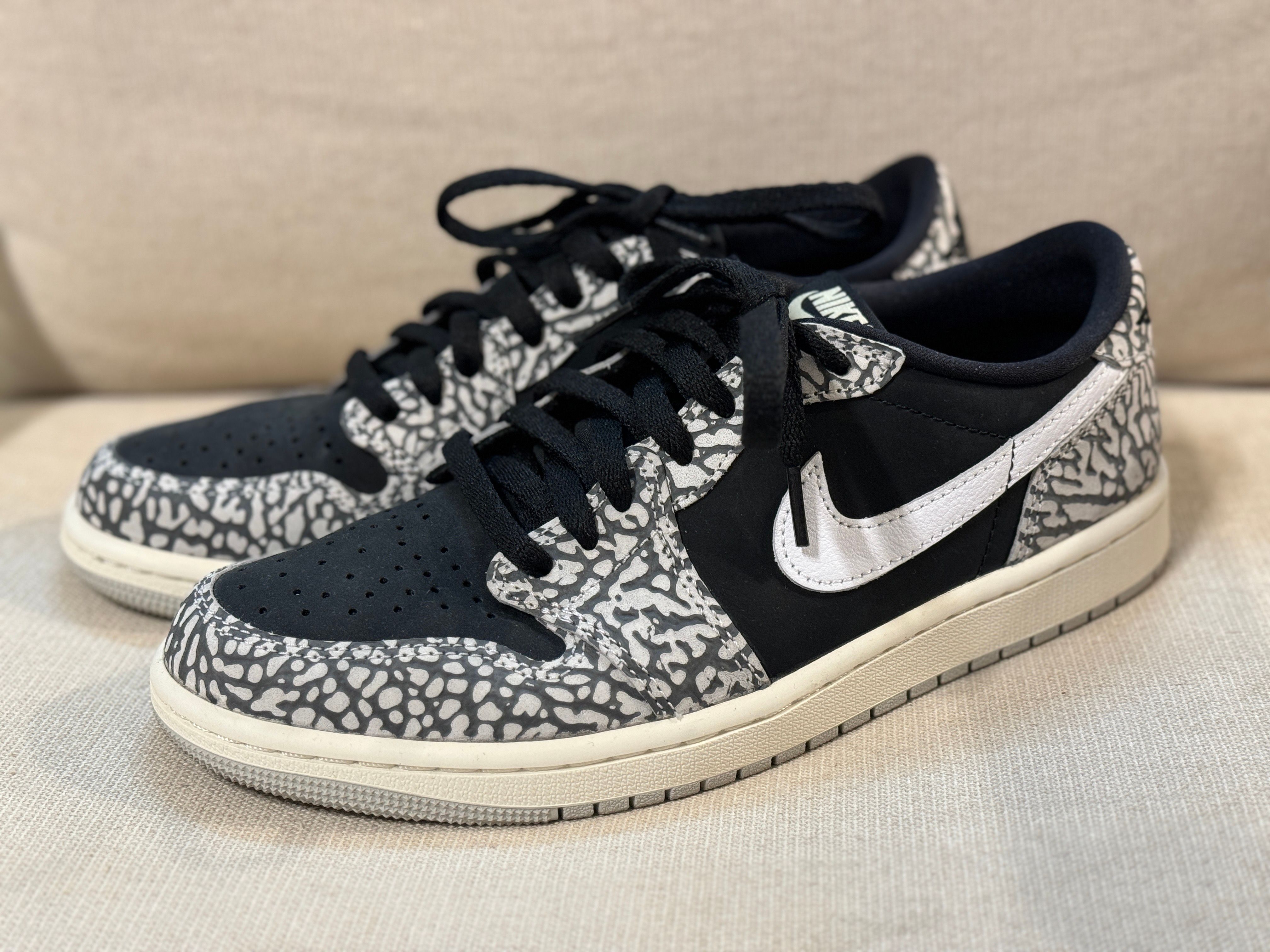 Nike Air Jordan 1 Retro Low OG "Black Cement"