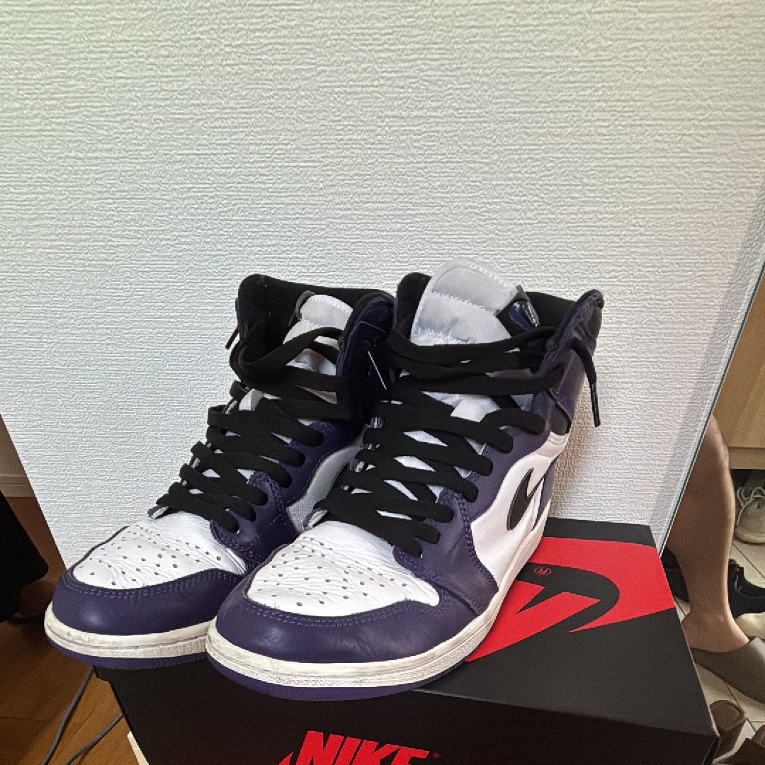 Nike Air Jordan 1 Retro High OG "Court Purple/White/Black" (2020)