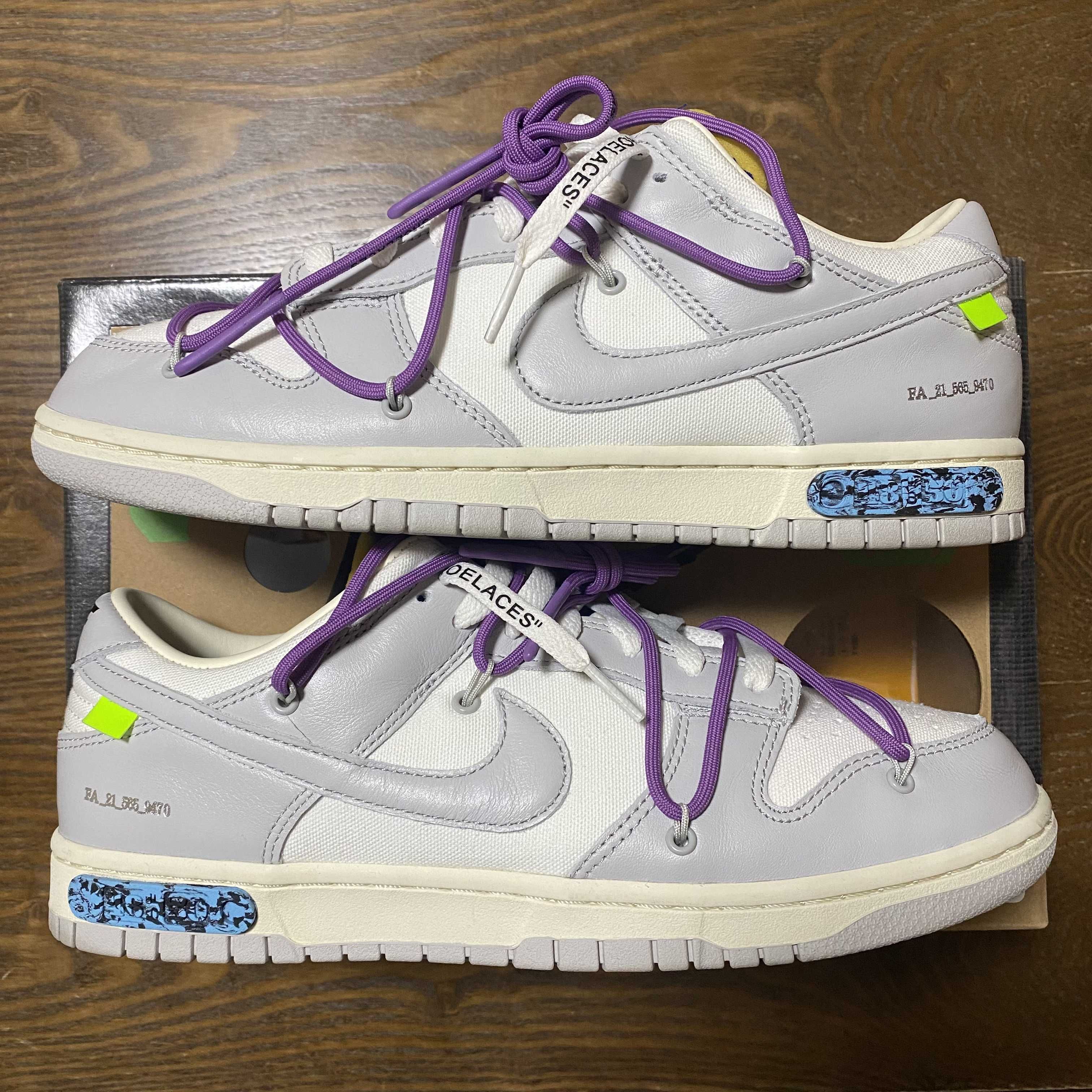 Off-White × Nike Dunk Low 1 of 50 "Lot.48" 