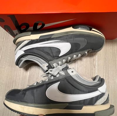 sacai × Nike Zoom Cortez "Iron Grey"