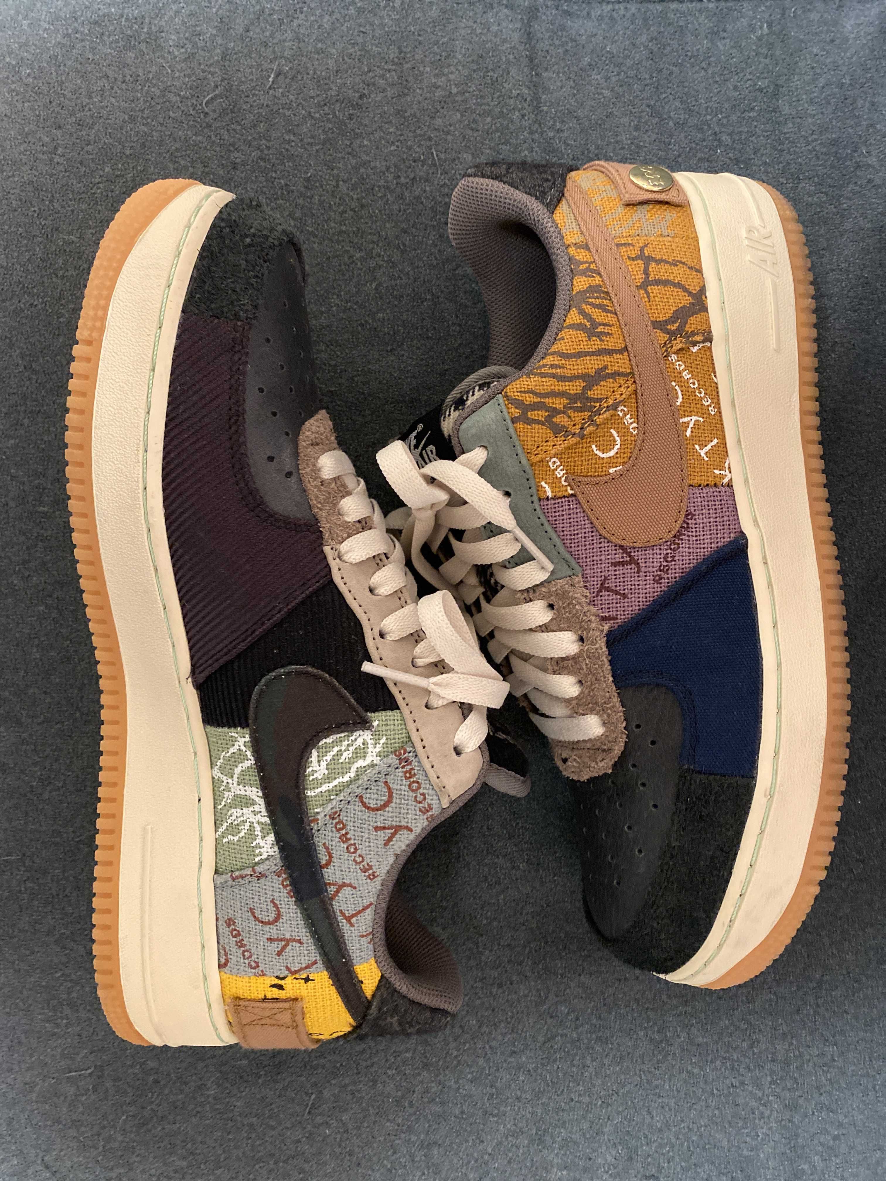 Travis Scott × Nike Air Force 1 Low Cactus Jack "Multi Color"