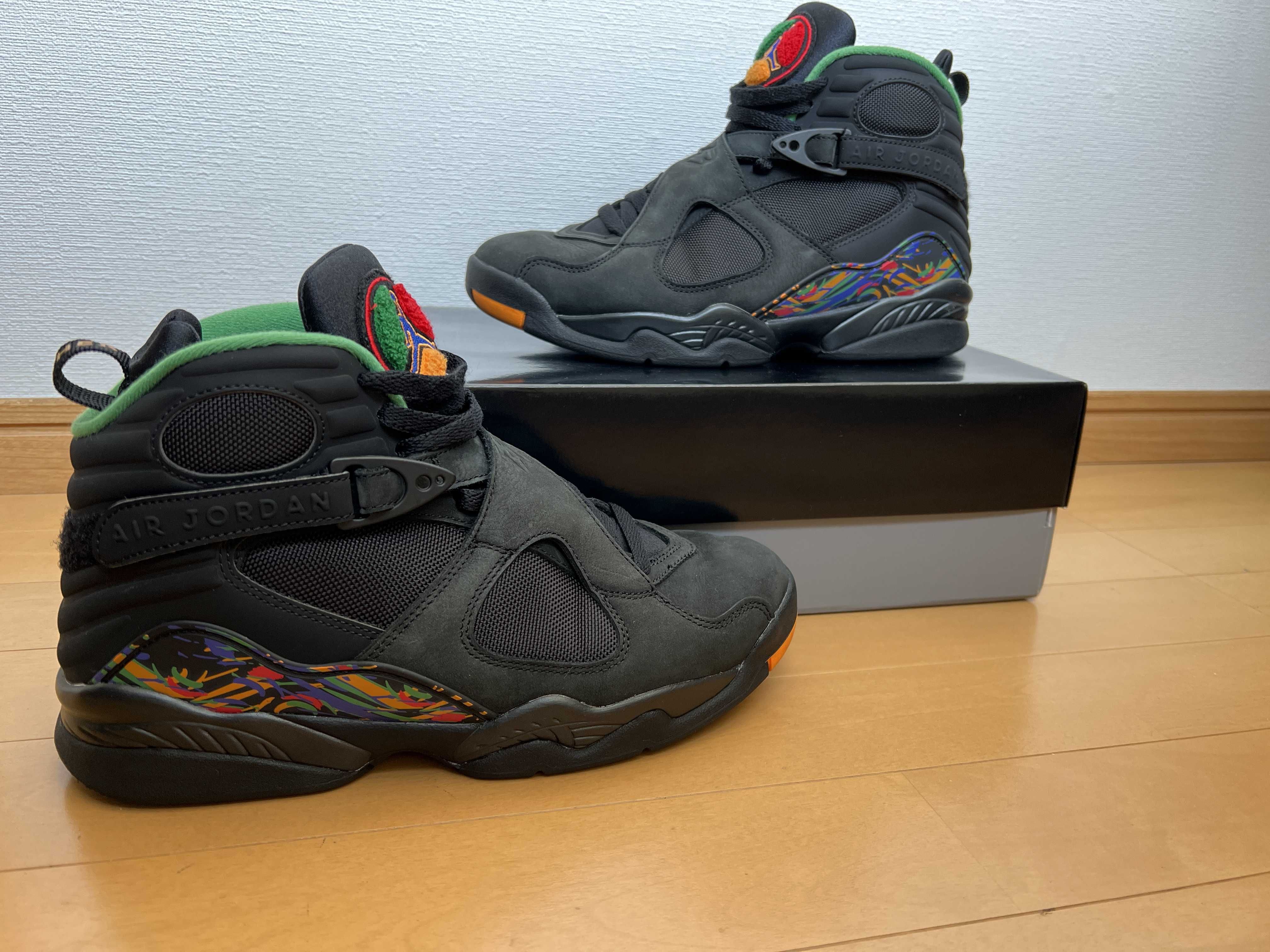 Nike Air Jordan 8 Retro "Black/Light Concord"