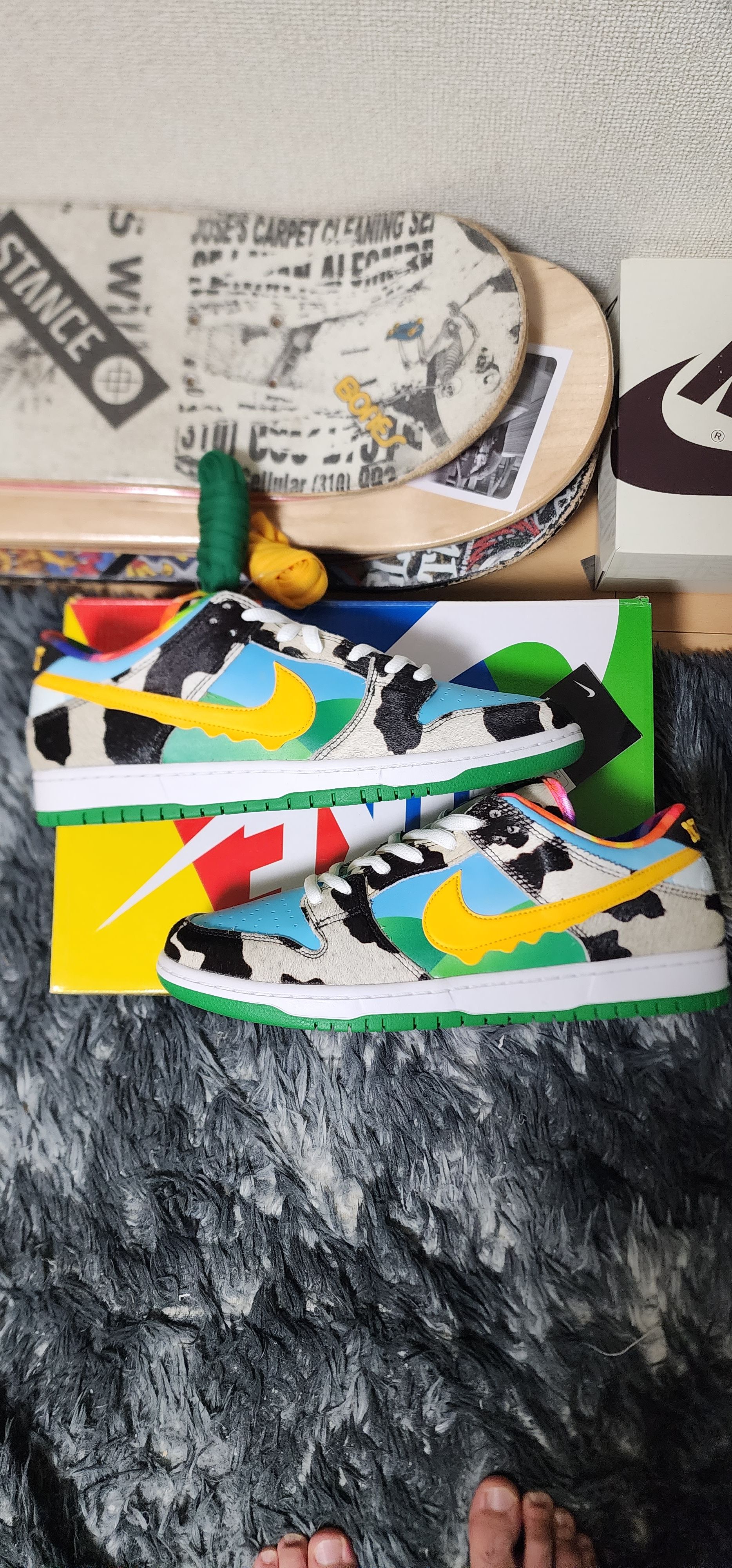 BEN & JERRY'S × Nike SB Dunk Low "Chunky Dunky"