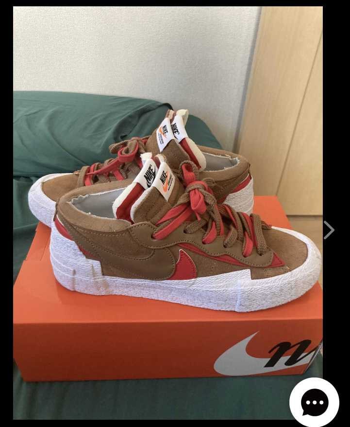 SACAI × NIKE BLAZER LOW "BRITISH TAN"