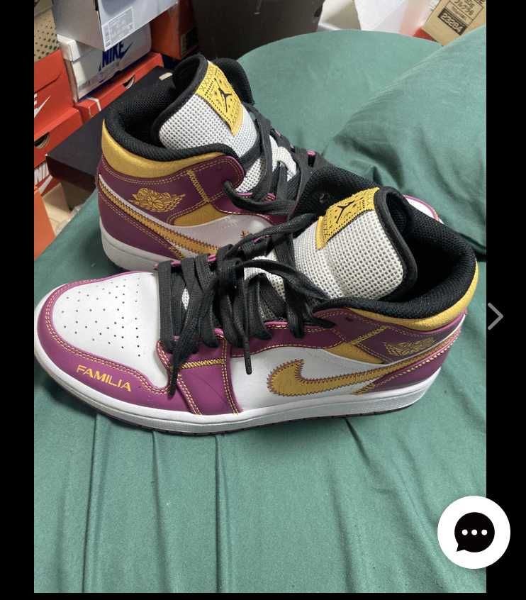 Nike Air Jordan 1 Mid "Dia De Muertos"  