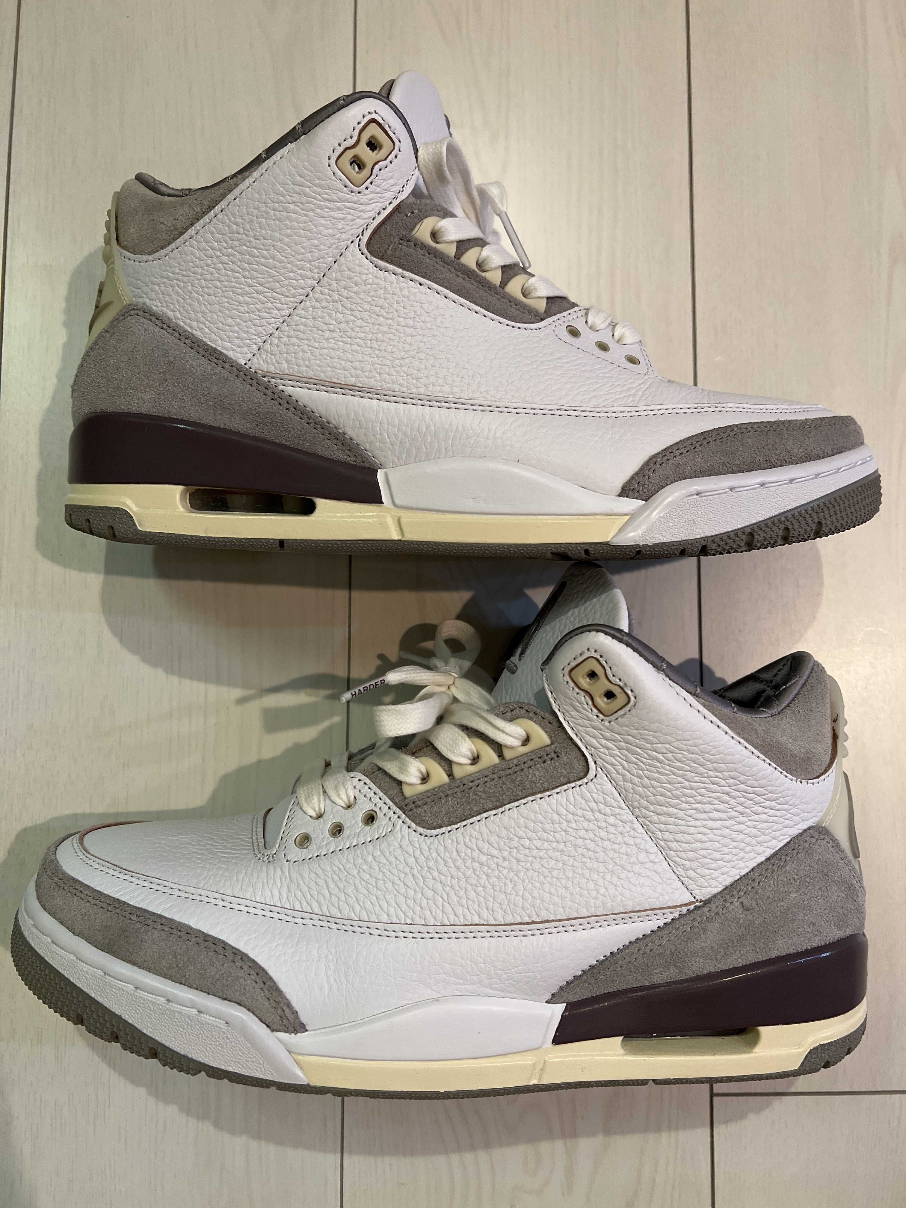 A Ma Maniere × Nike Women's Air Jordan 3 Retro SP "White/Medium Grey Violet Ore"