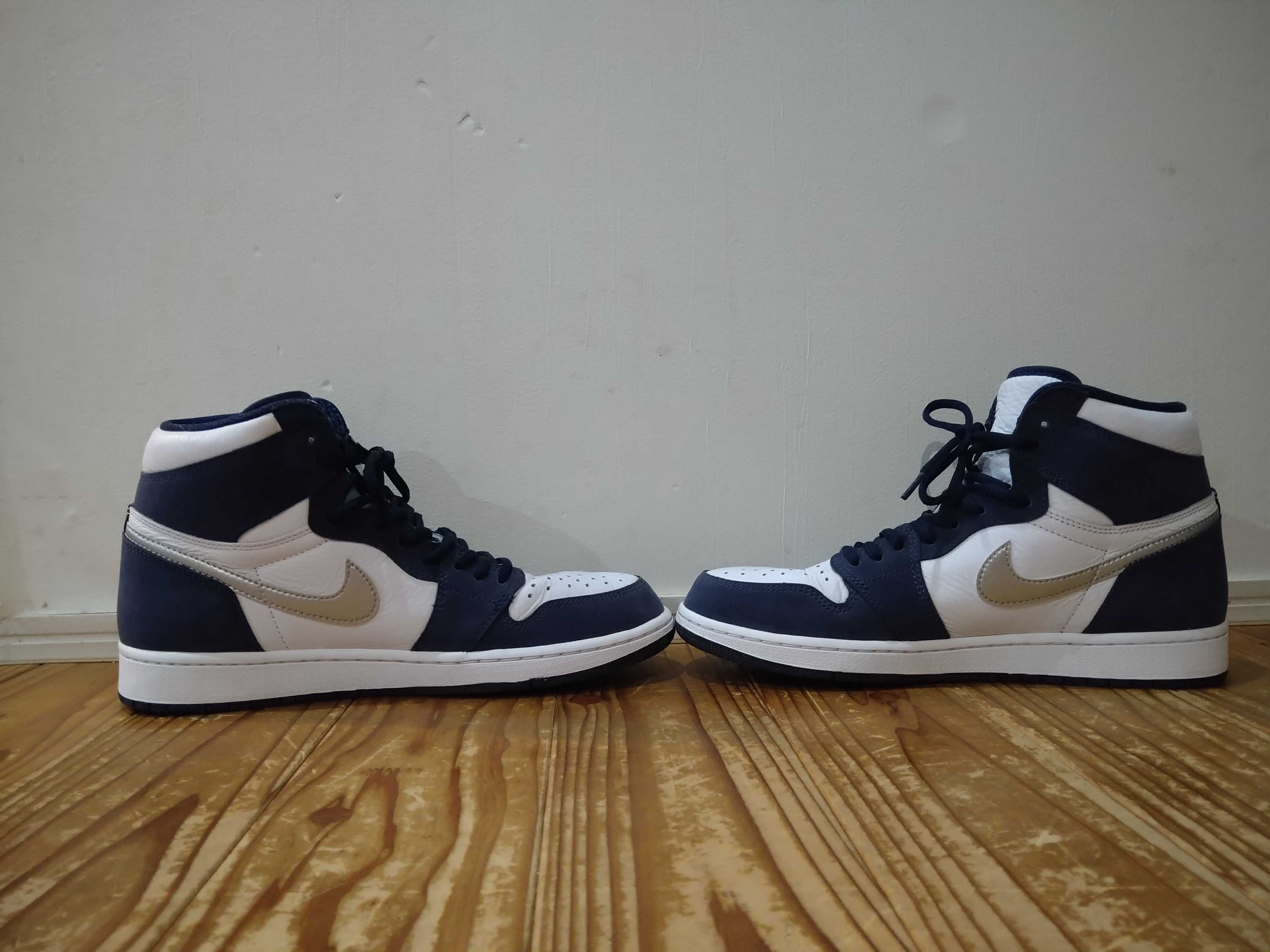 Nike Air Jordan 1 High OG CO.JP "White/Midnight Navy" (2020)(ブリーフケースなし)