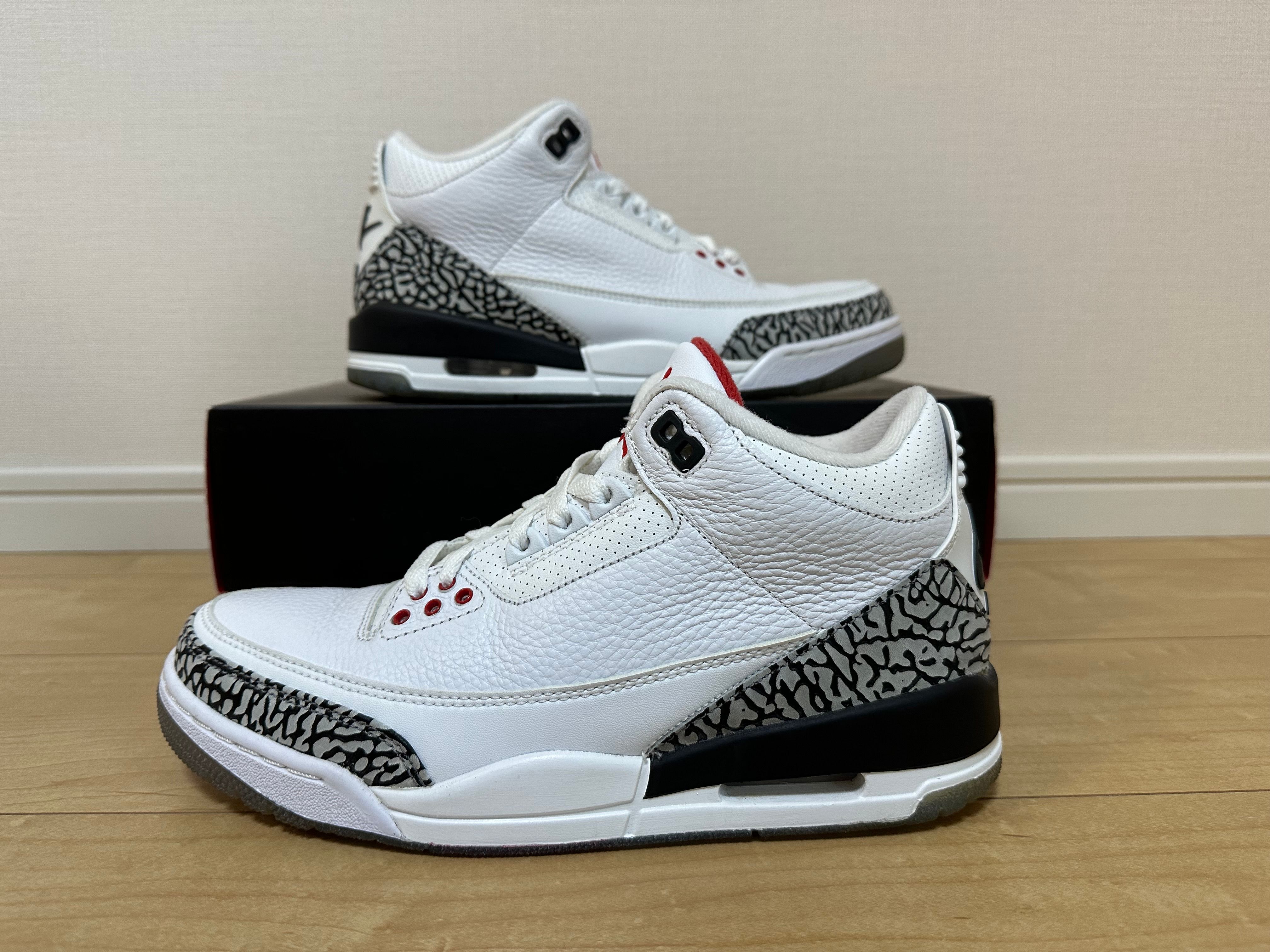Nike Air Jordan 3 Retro "Free Throw Line White Cement"
