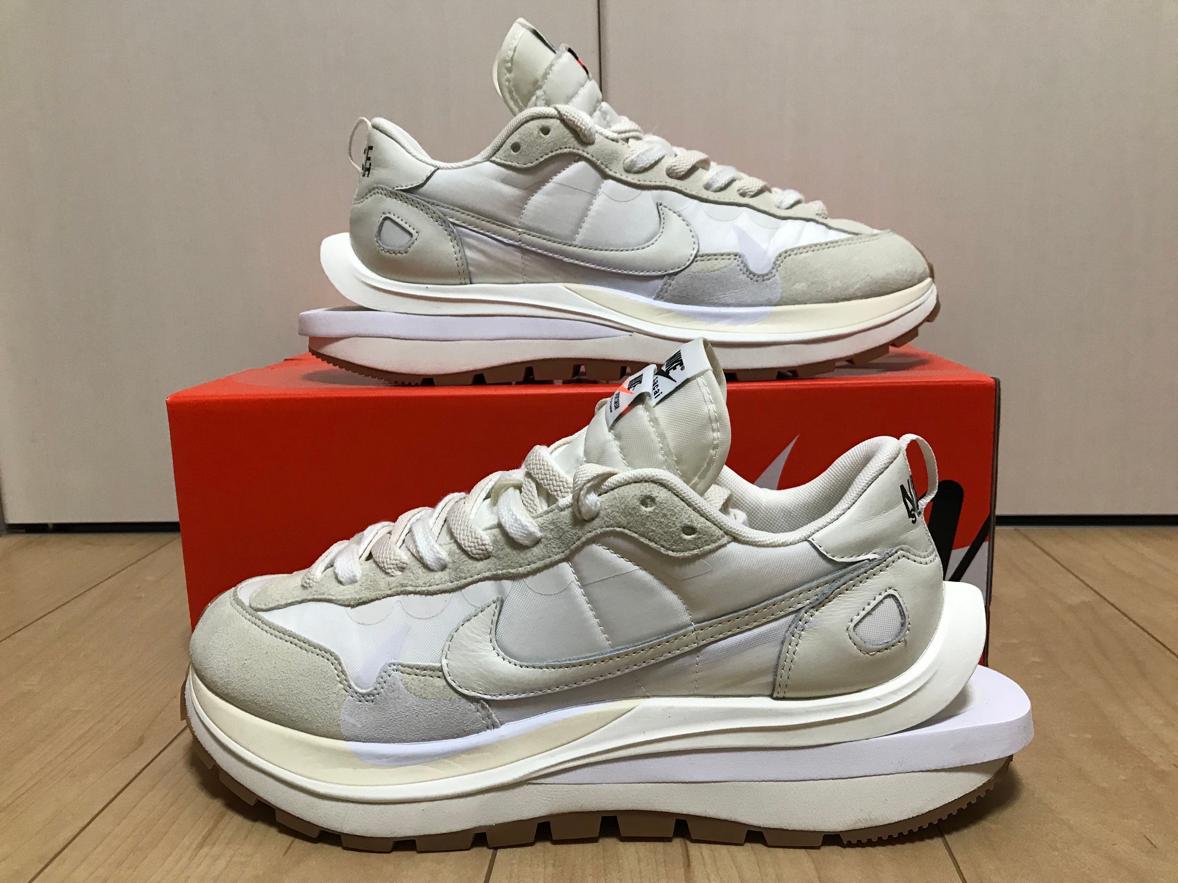 sacai × Nike Vapor Waffle "White Gum"