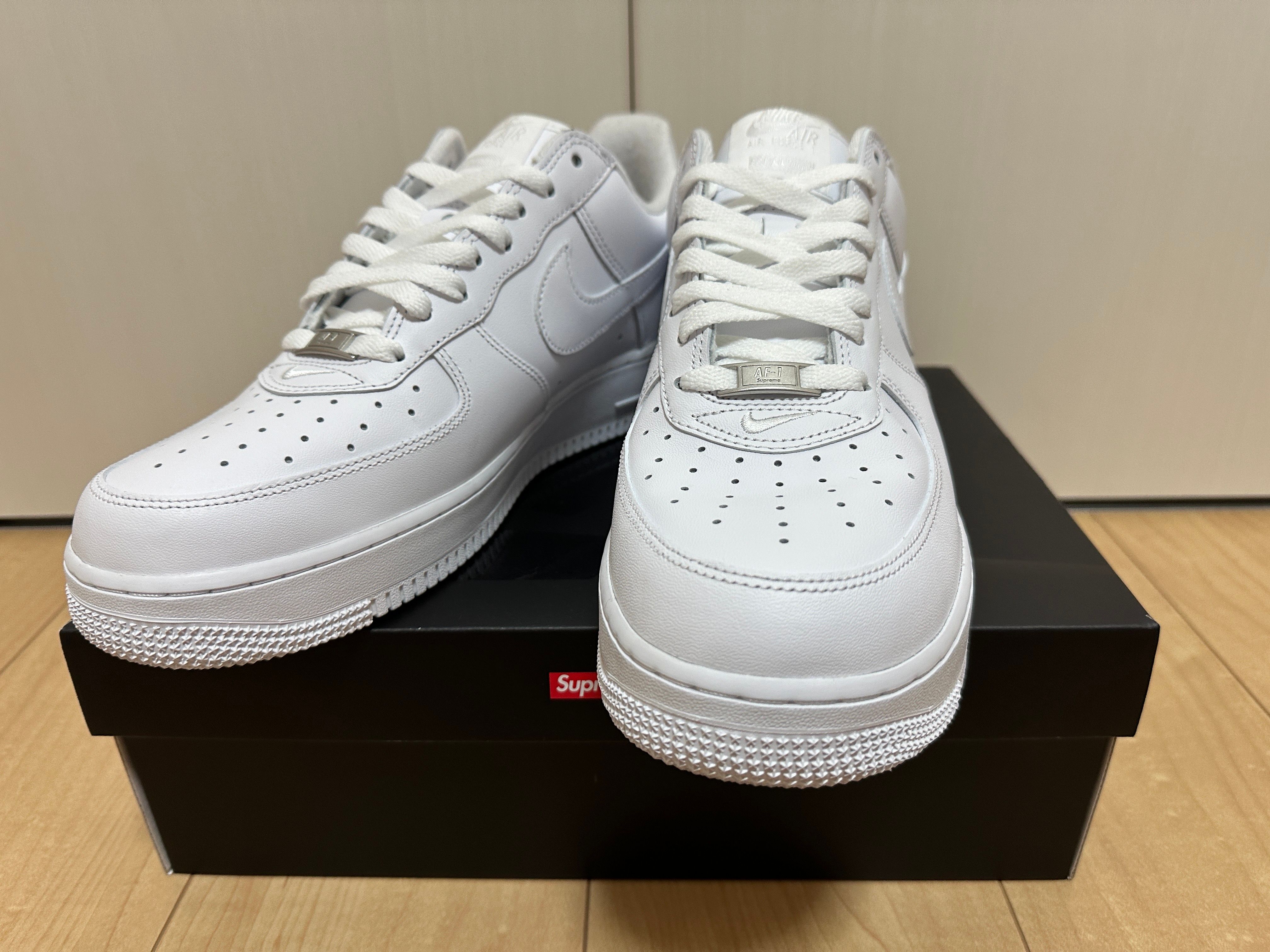 Supreme × Nike Air Force 1 Low "White"