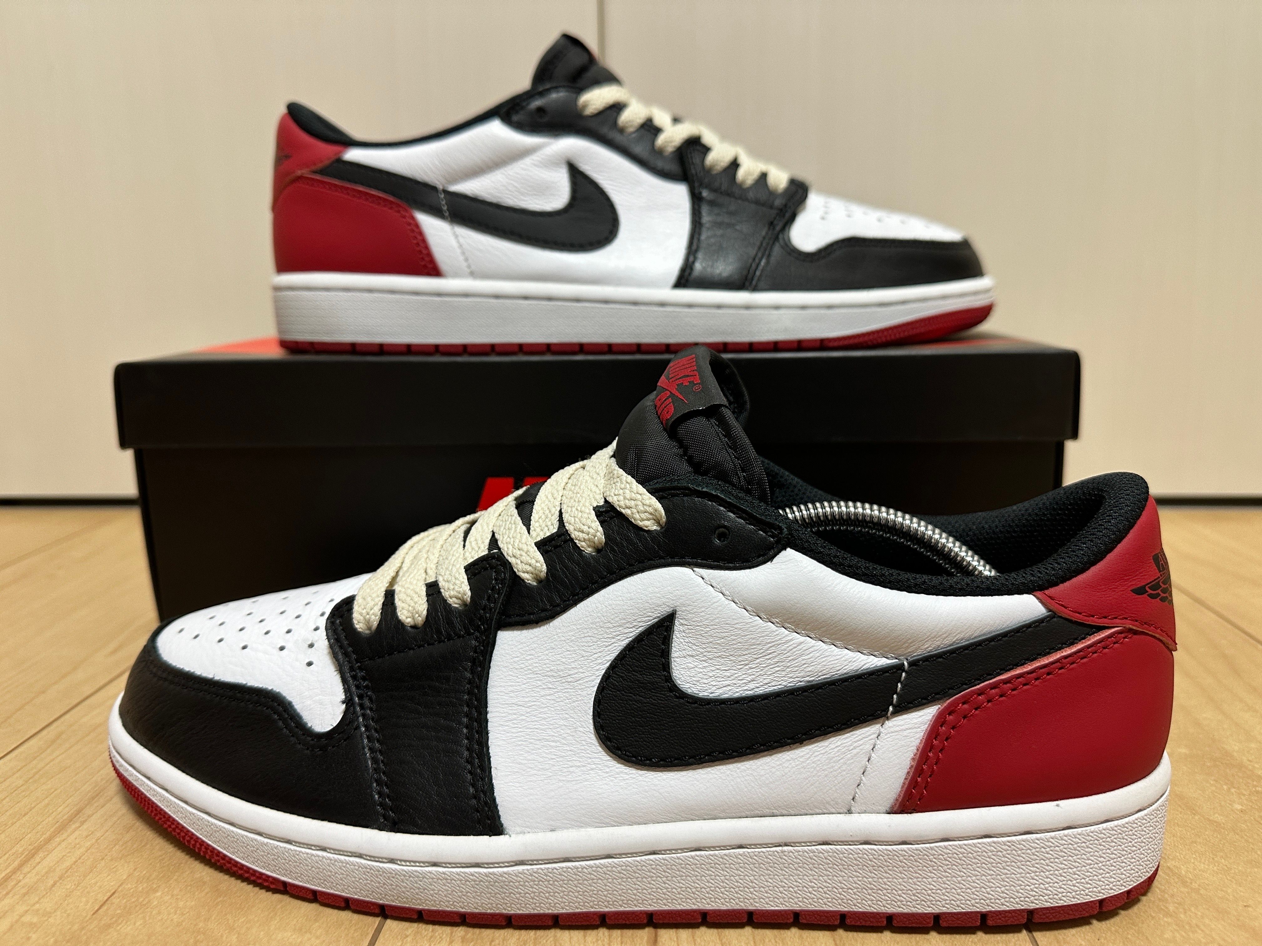 Nike Air Jordan 1 Retro Low OG "Black Toe"