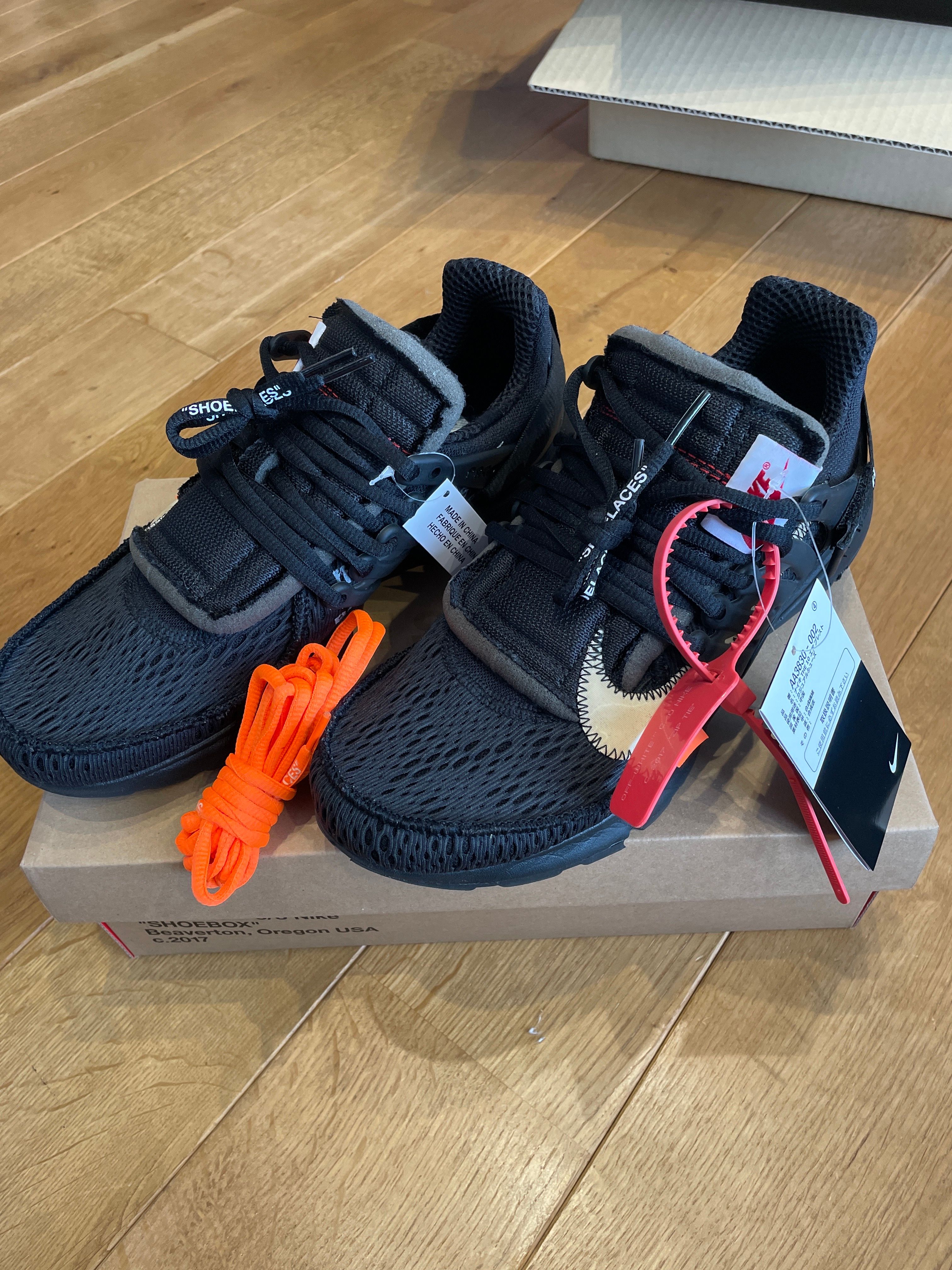 Off-White × Nike Air Presto "Black"