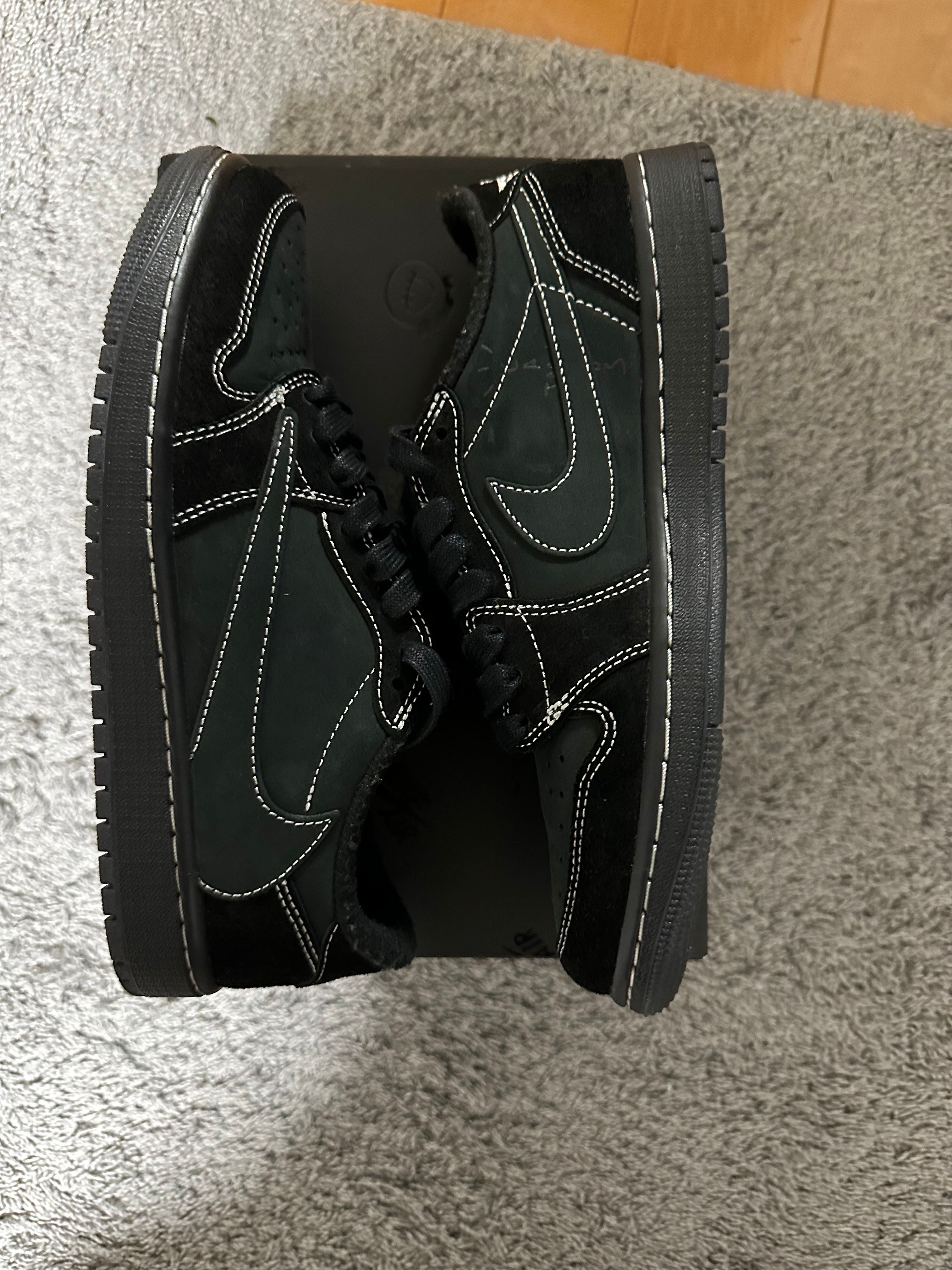 Travis Scott × Nike Air Jordan 1 Low OG SP "Black Phantom"