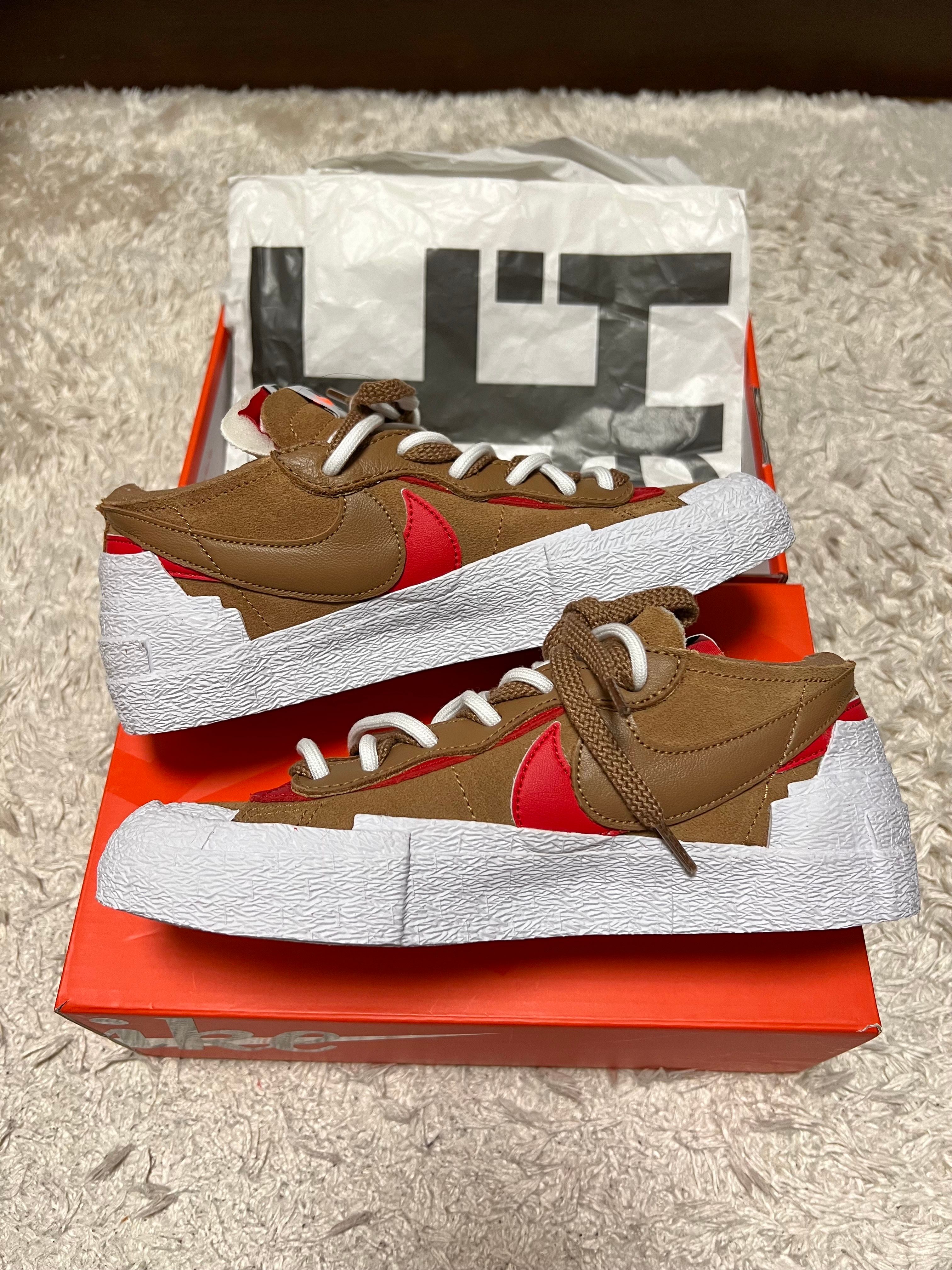 SACAI × NIKE BLAZER LOW "BRITISH TAN"
