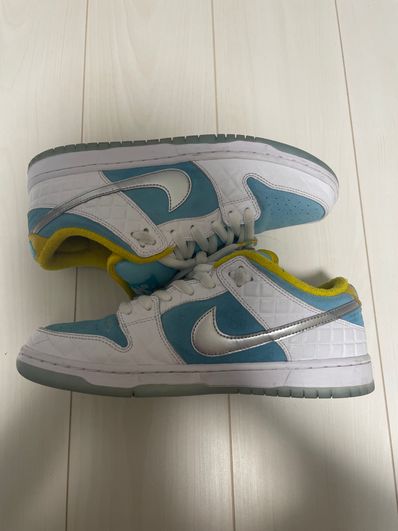 FTC × Nike SB Dunk Low "White/Blue"