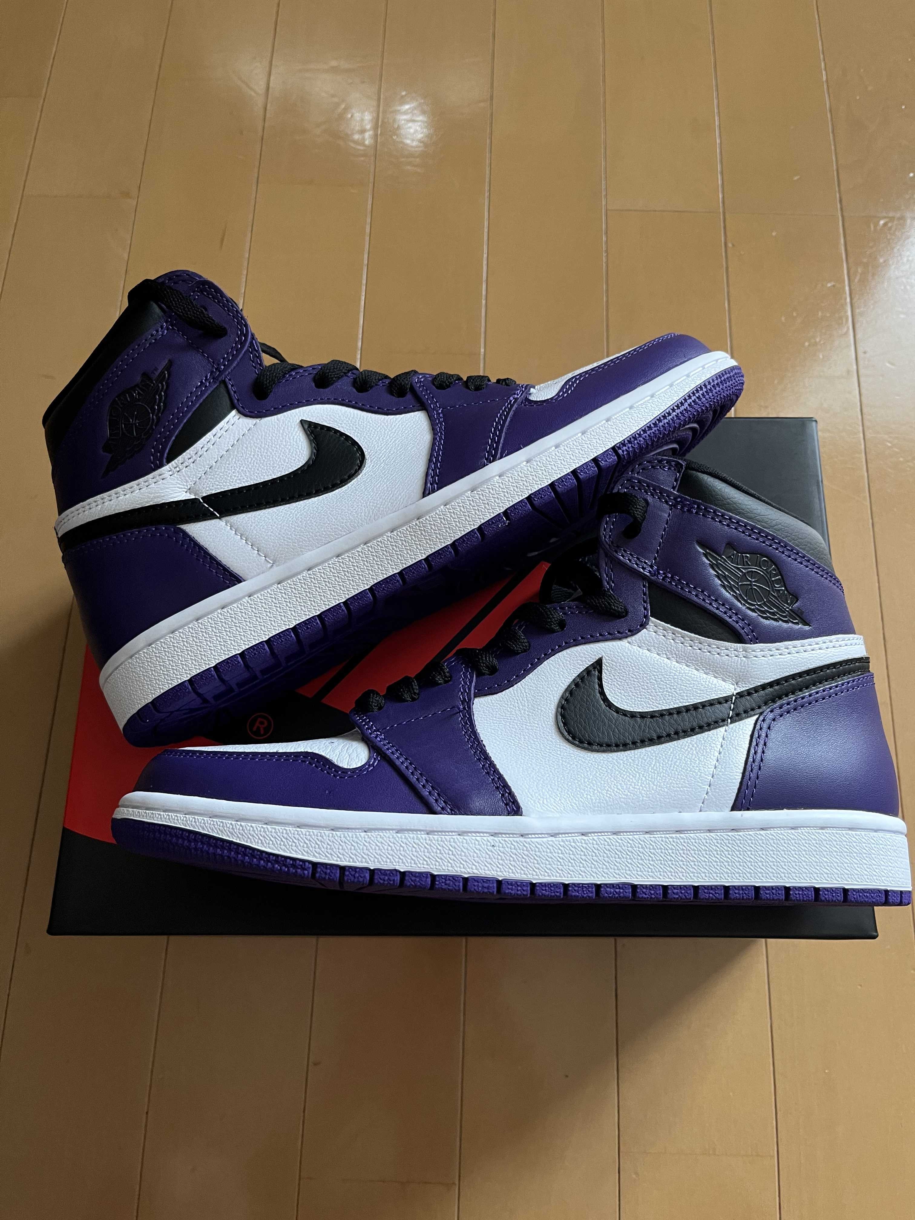 Nike Air Jordan 1 Retro High OG "Court Purple White/Black" (2020)   
