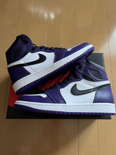 Nike Air Jordan 1 Retro High OG "Court Purple White/Black" (2020)