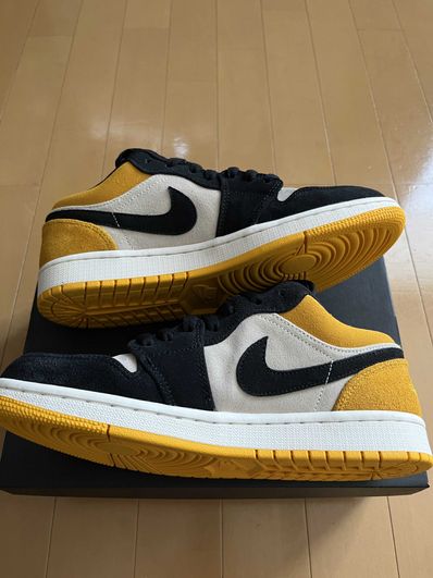 Nike Air Jordan 1 Low "Sail University Gold Black"