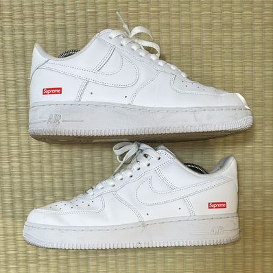 Supreme × Nike Air Force 1 Low "White"