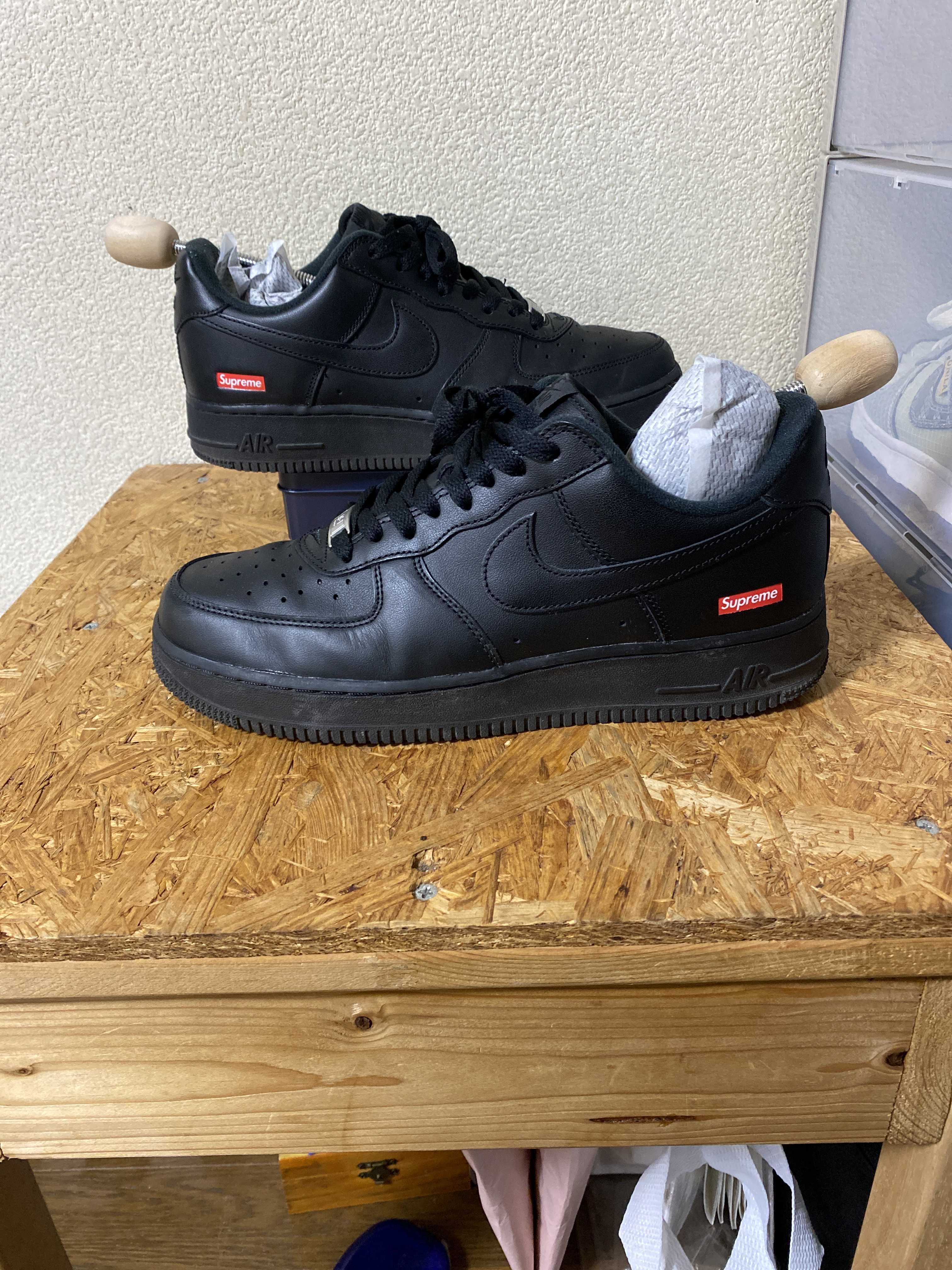 Supreme × Nike Air Force 1 Low "Black"