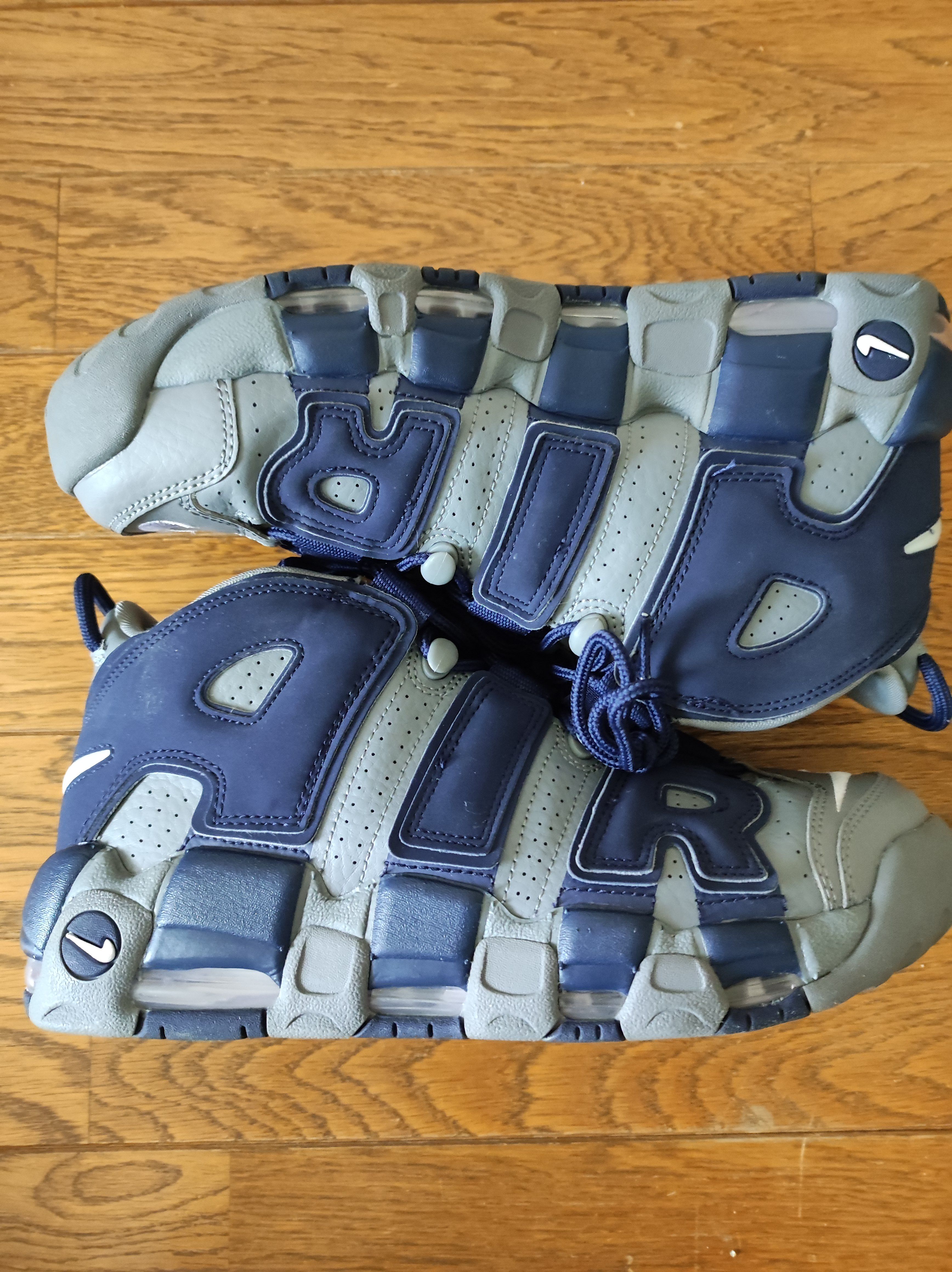 Nike Air More Uptempo '96 "Cool Grey/White/Midnight Navy"