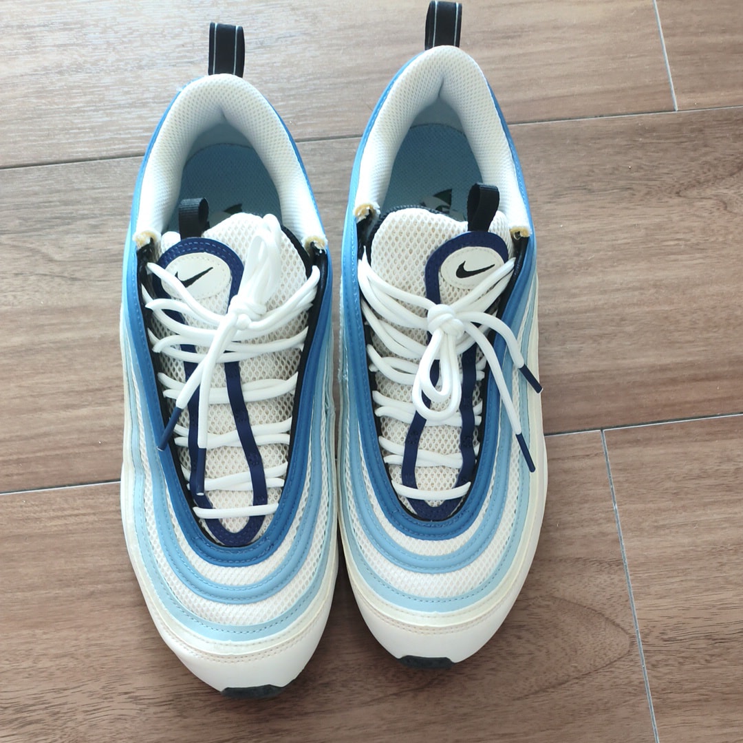 Nike Air Max 97 "White/Psychic Blue/University Blue/Black"