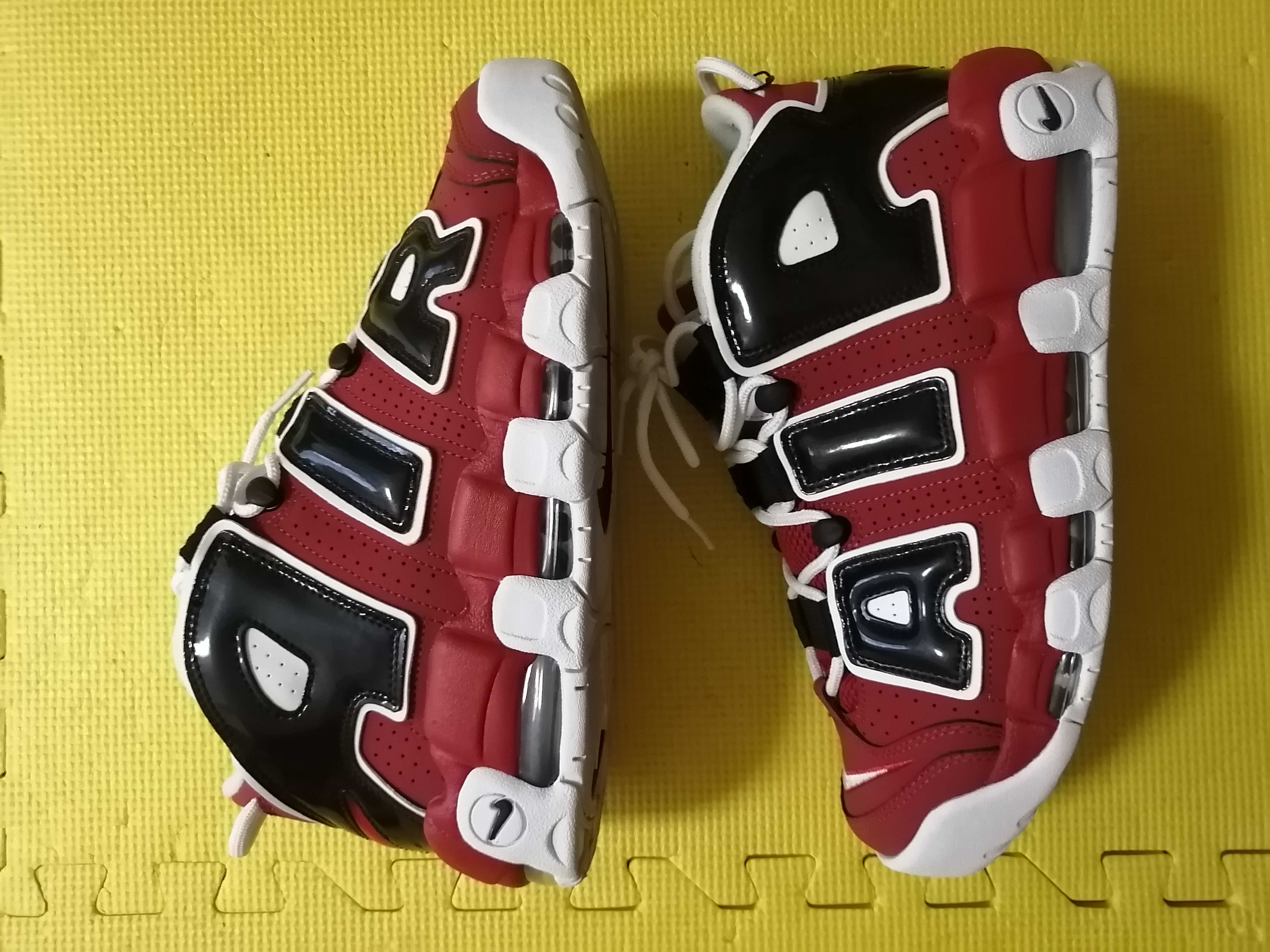 Nike Air More Uptempo ’96 "Black and Varsity Red" (2021) 