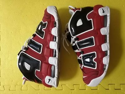 Nike Air More Uptempo ’96 "Black and Varsity Red" (2021)