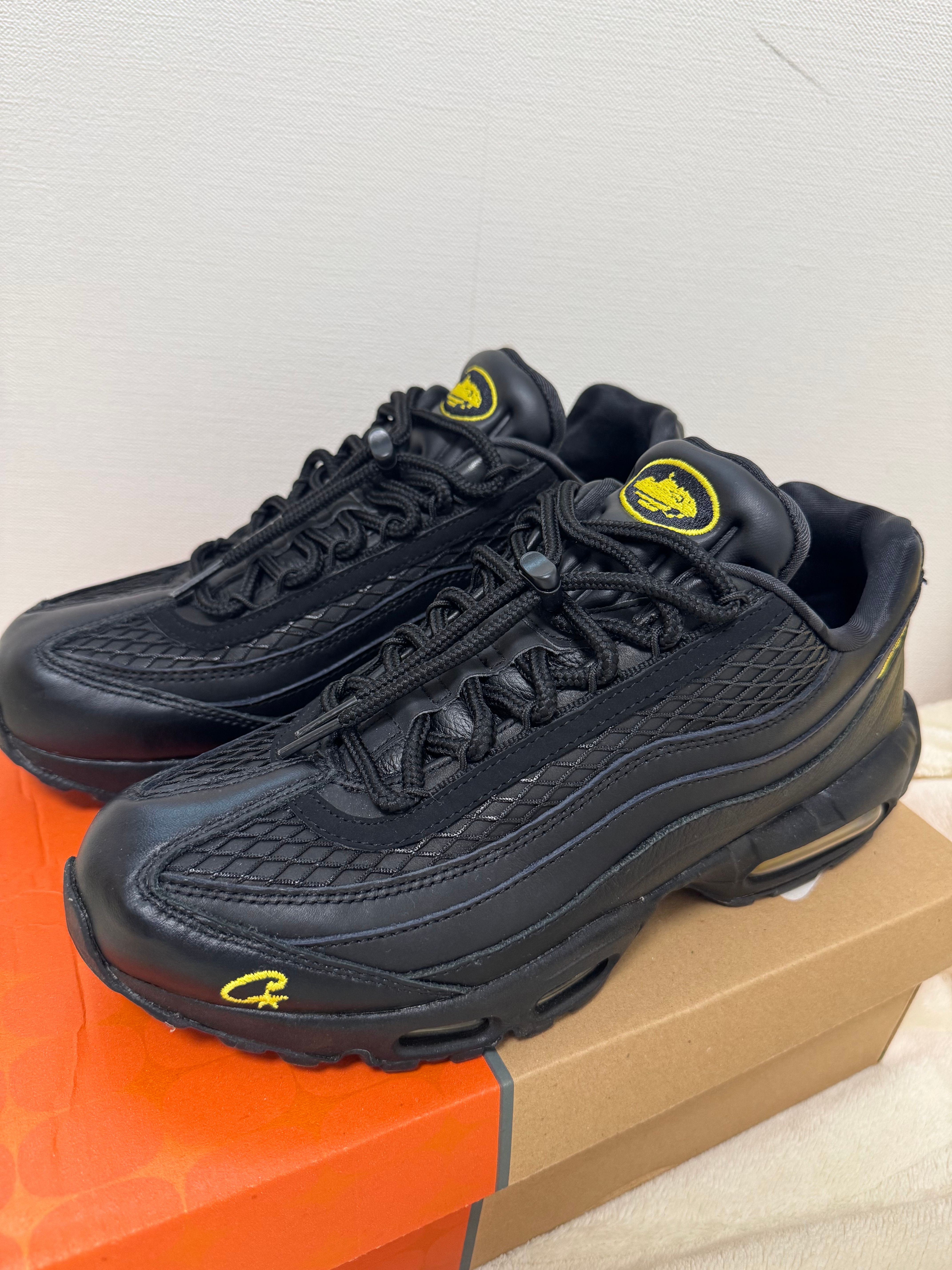 Corteiz × Nike Air Max 95 "Black and Tour Yellow"