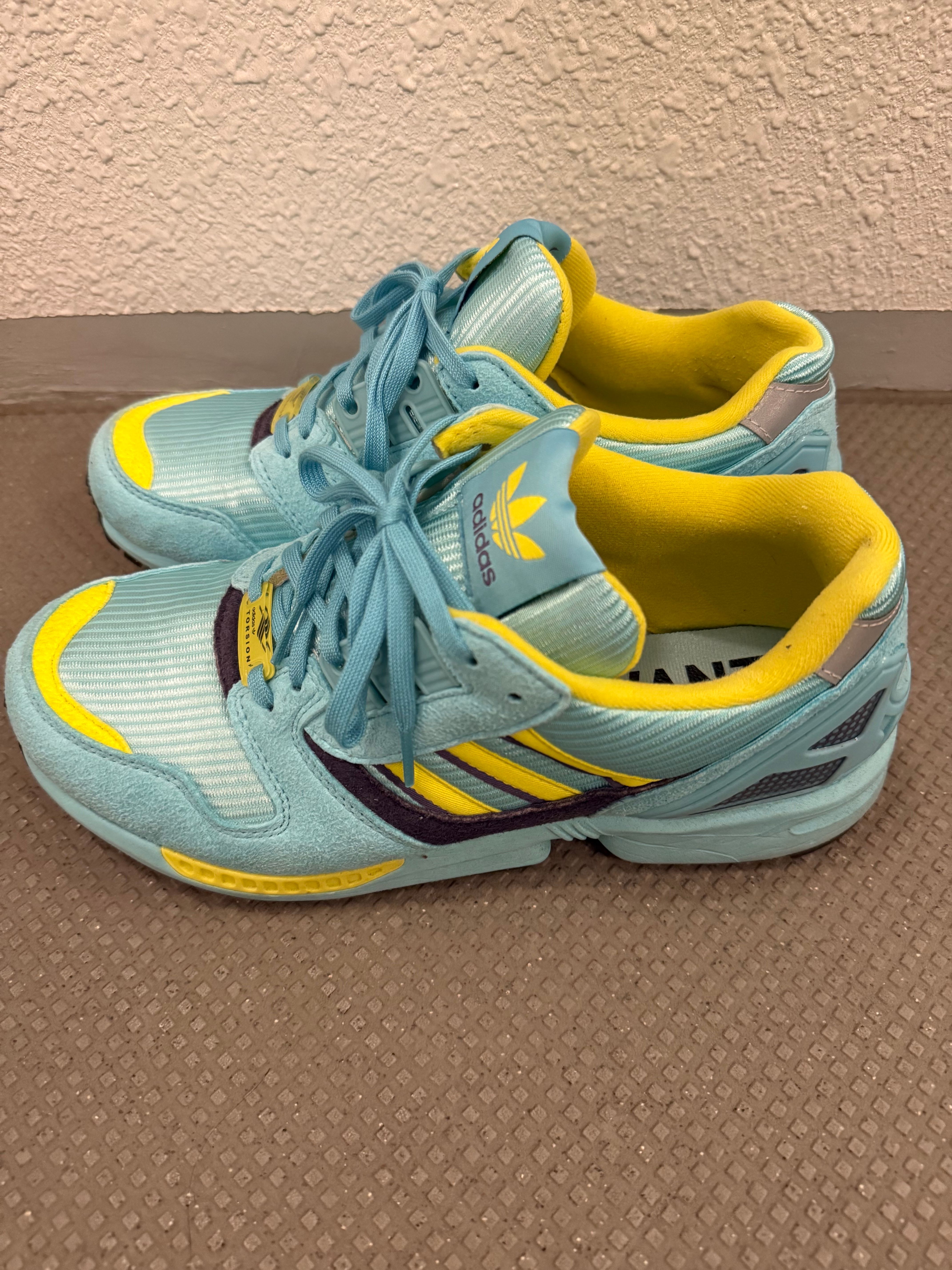 adidas ZX 8000 "Light Blue/Yellow"