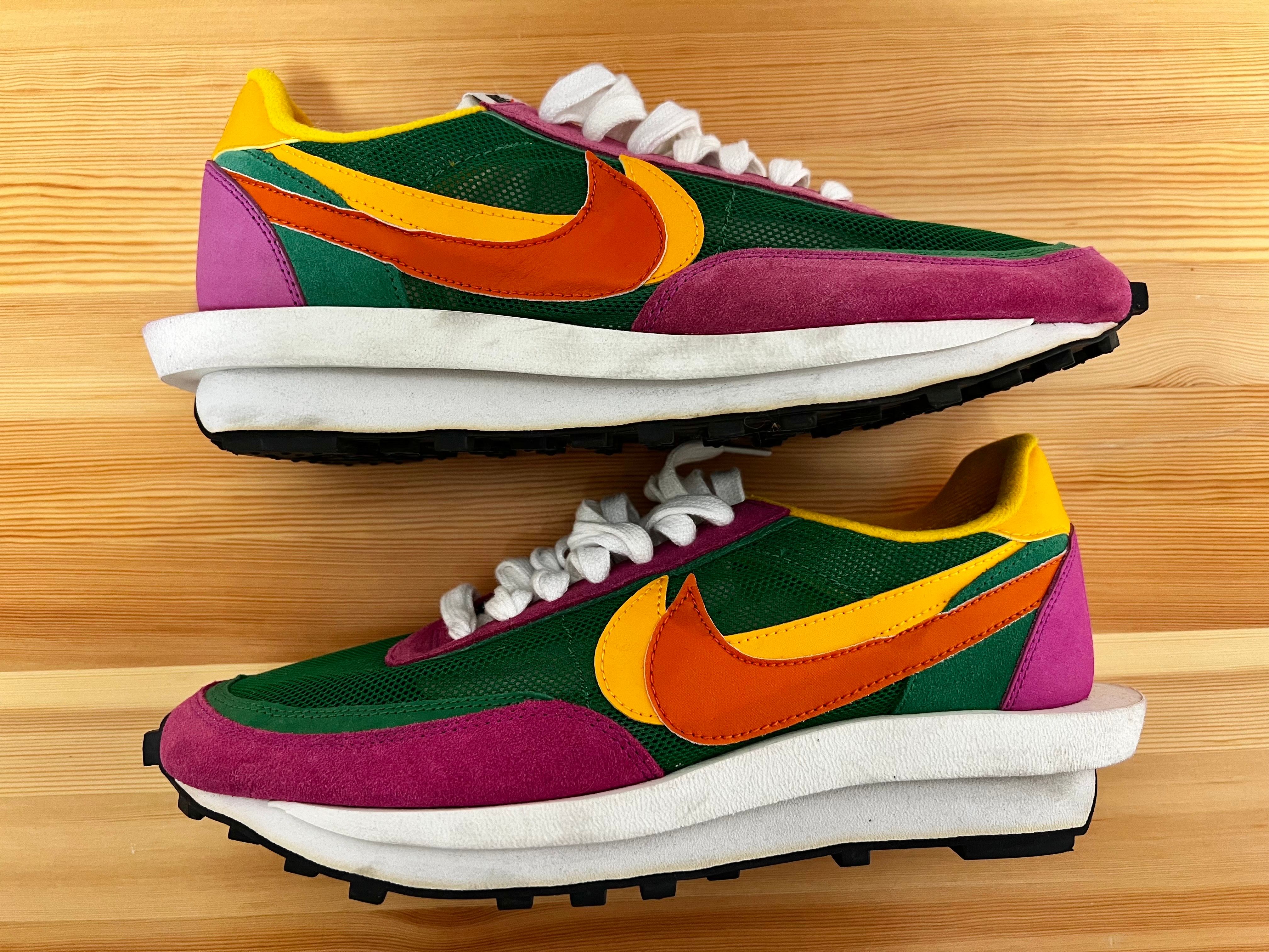sacai × NIKE LDV WAFFLE "PINE GREEN"