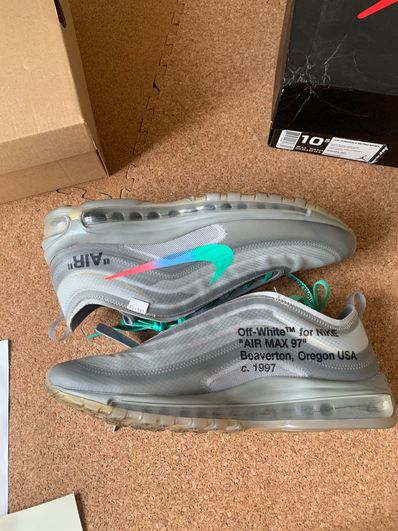 Off-White × Nike Air Max 97 "Grey"