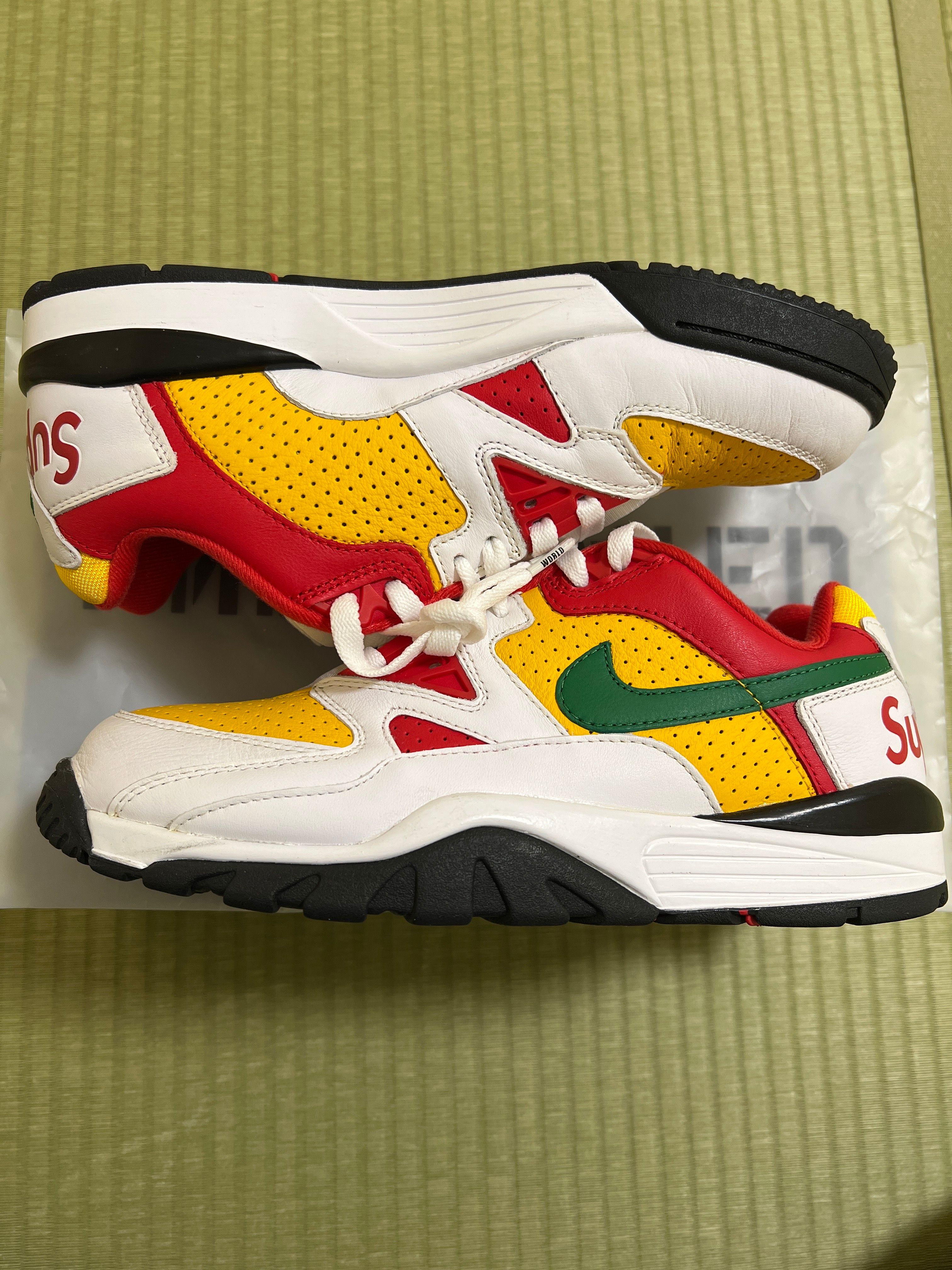 Supreme × Nike Air Cross Trainer 3 Low "White"