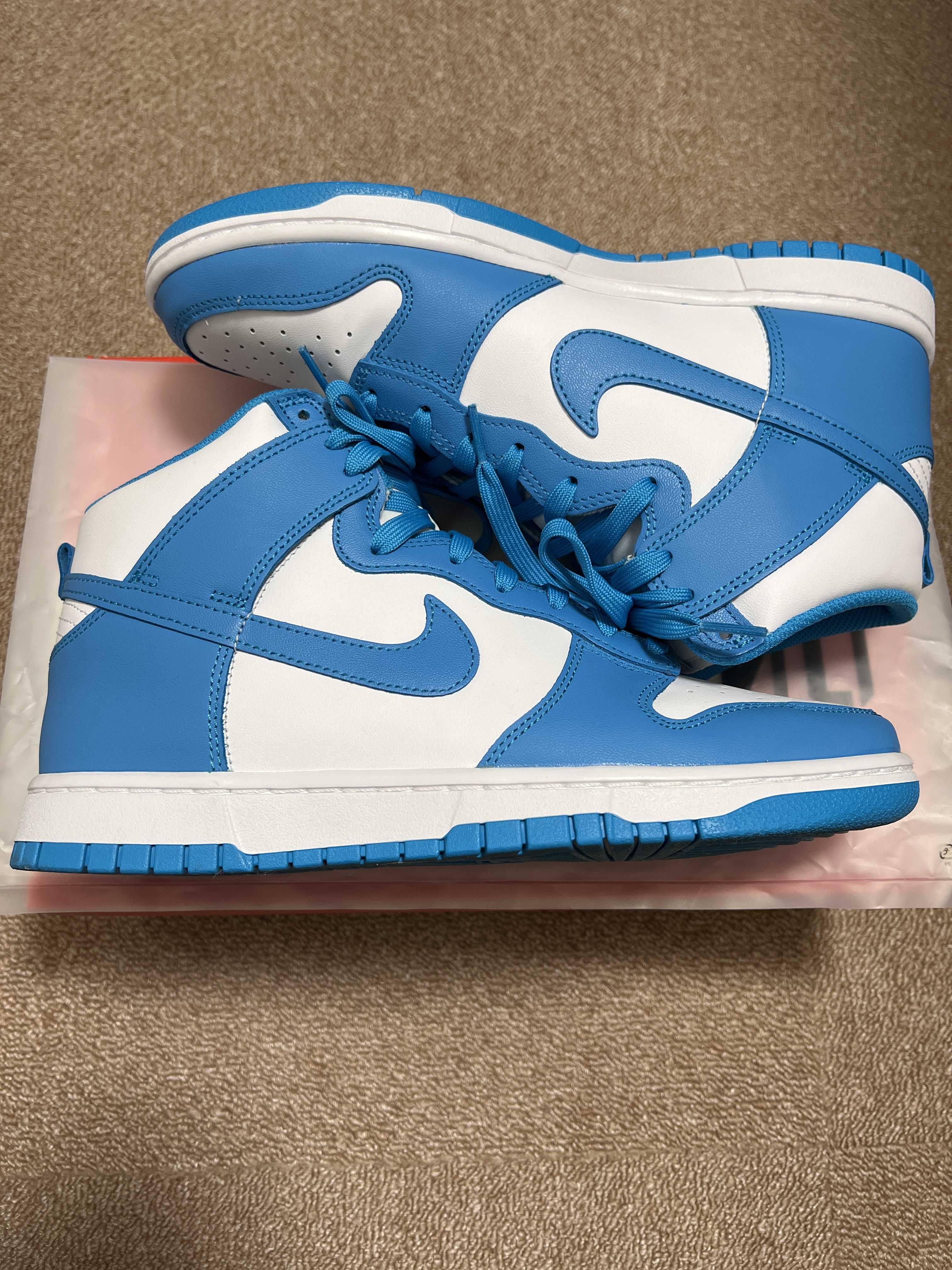 Nike Dunk High "Championship Blue"