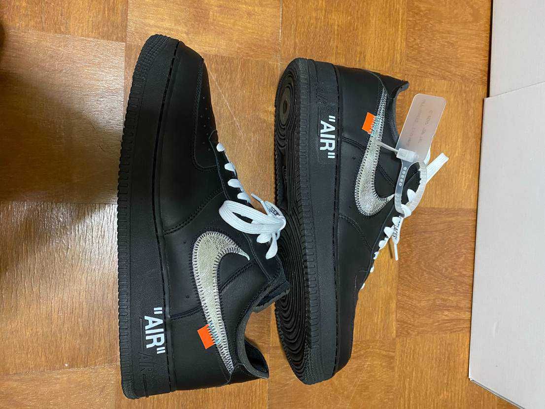 Off-White × Moma × Nike Air Force 1 Low "Black"