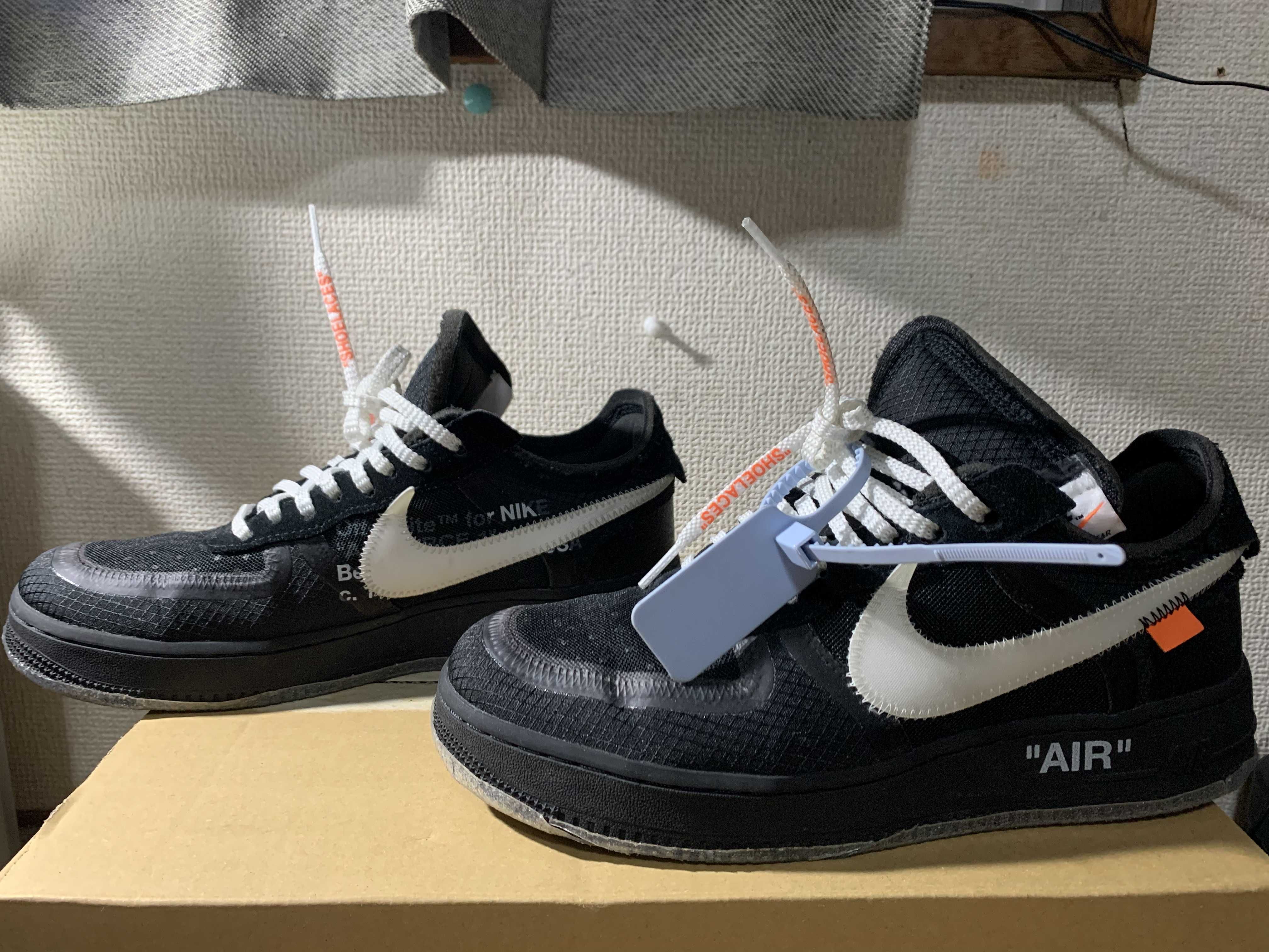 Off-White × Nike Air Force 1 Low "Black"