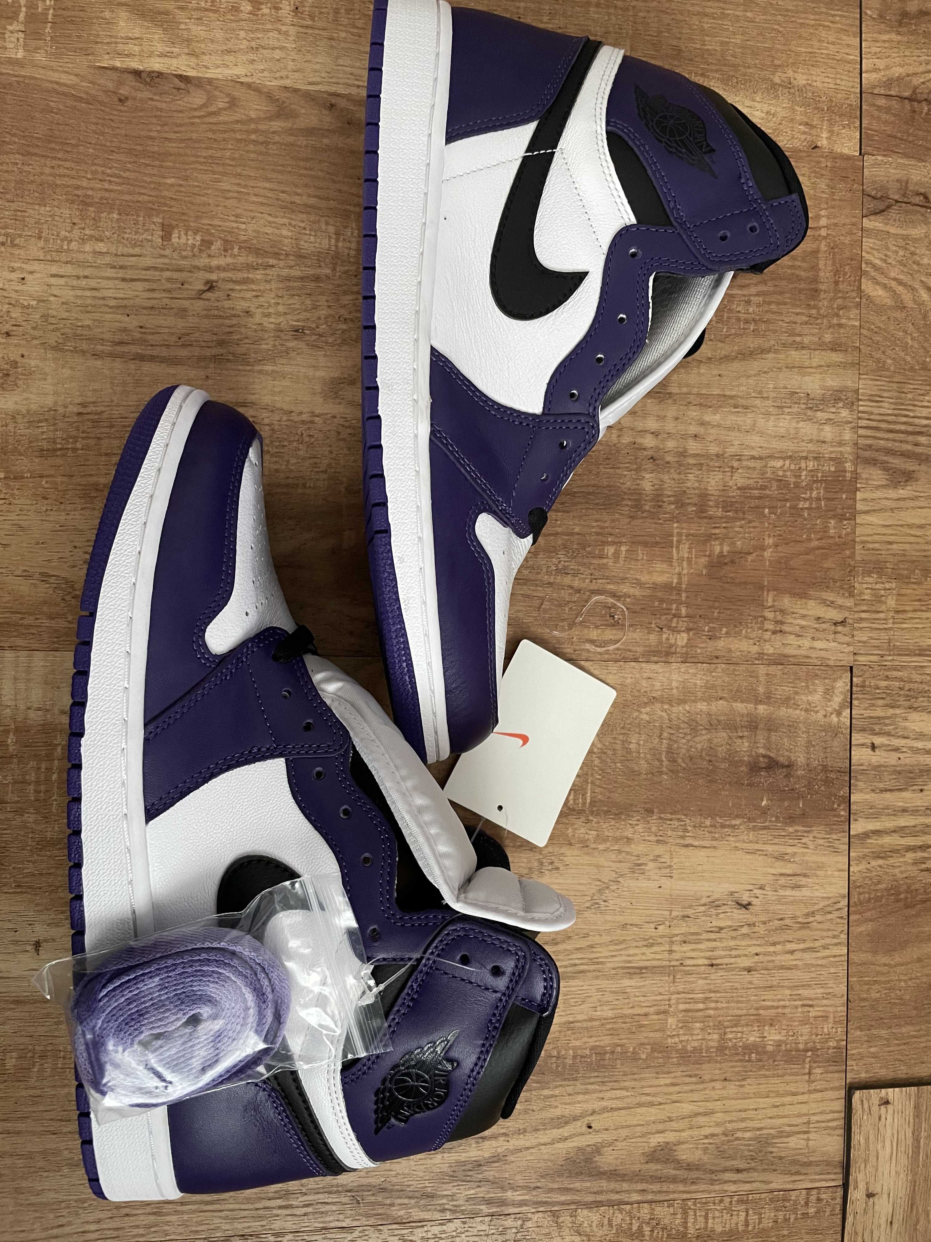 Nike Air Jordan 1 Retro High OG "Court Purple White/Black" (2020)