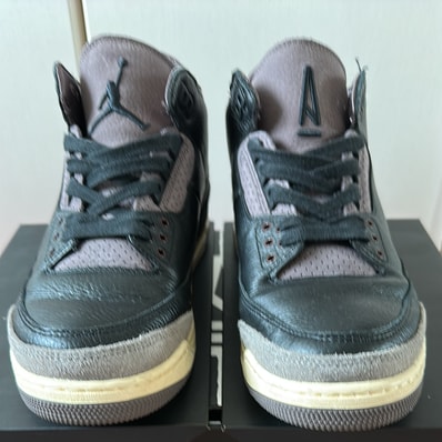 A Ma Maniere × Nike Women's Air Jordan 3 Retro OG SP "Black and Flat Pewter/WYWS"